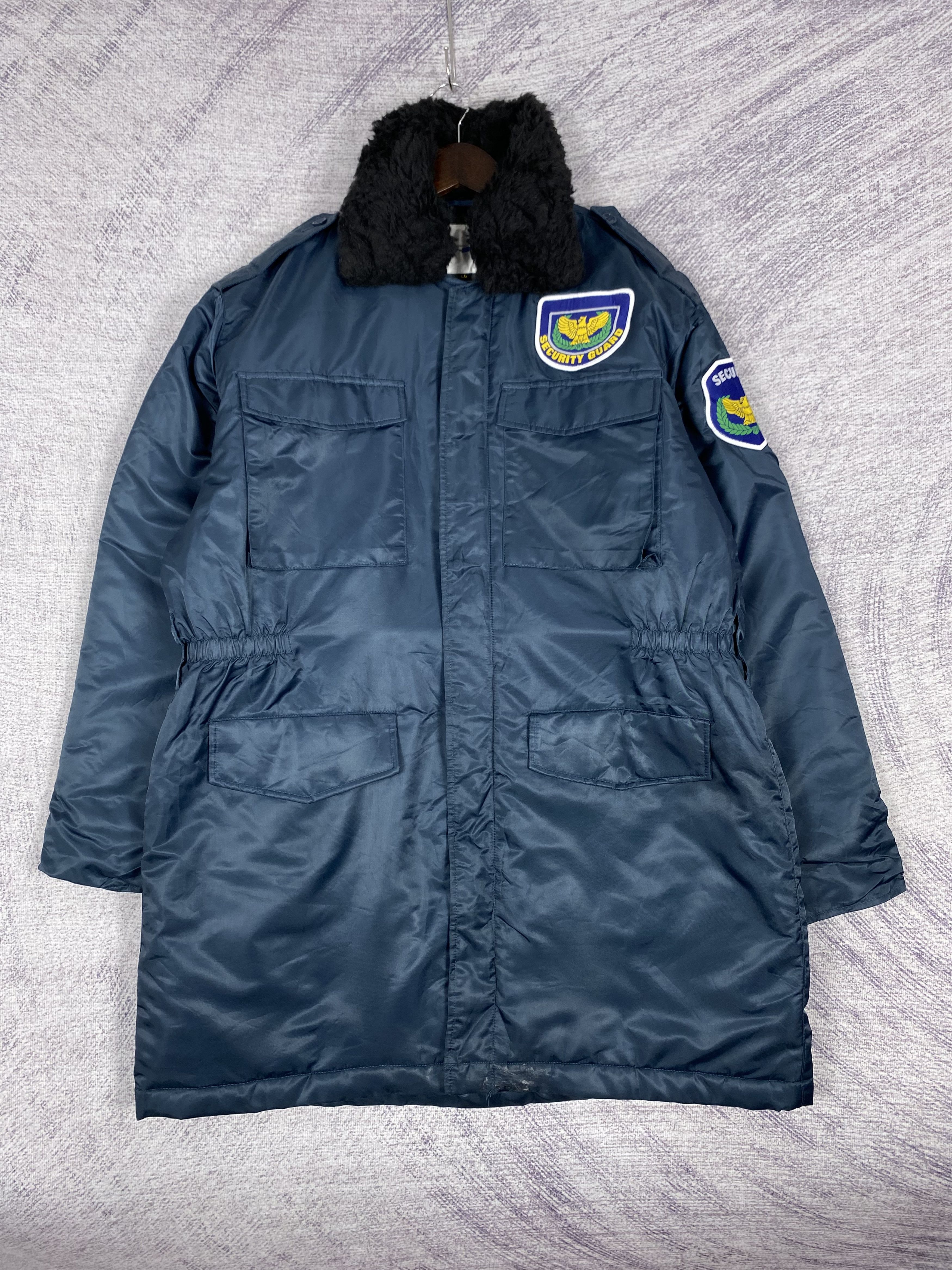 Japanese Brand Vintage G Best Security Guard Quilted Lining Jacket Size US L / EU 52-54 / 3 - 1 Thumbnail