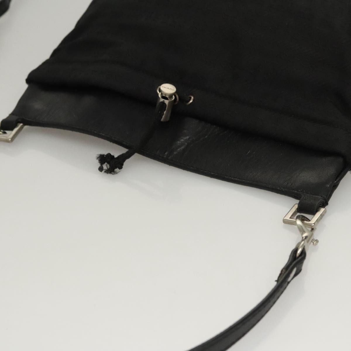 Prada PRADA Shoulder Bag Nylon Black Size ONE SIZE - 6 Thumbnail