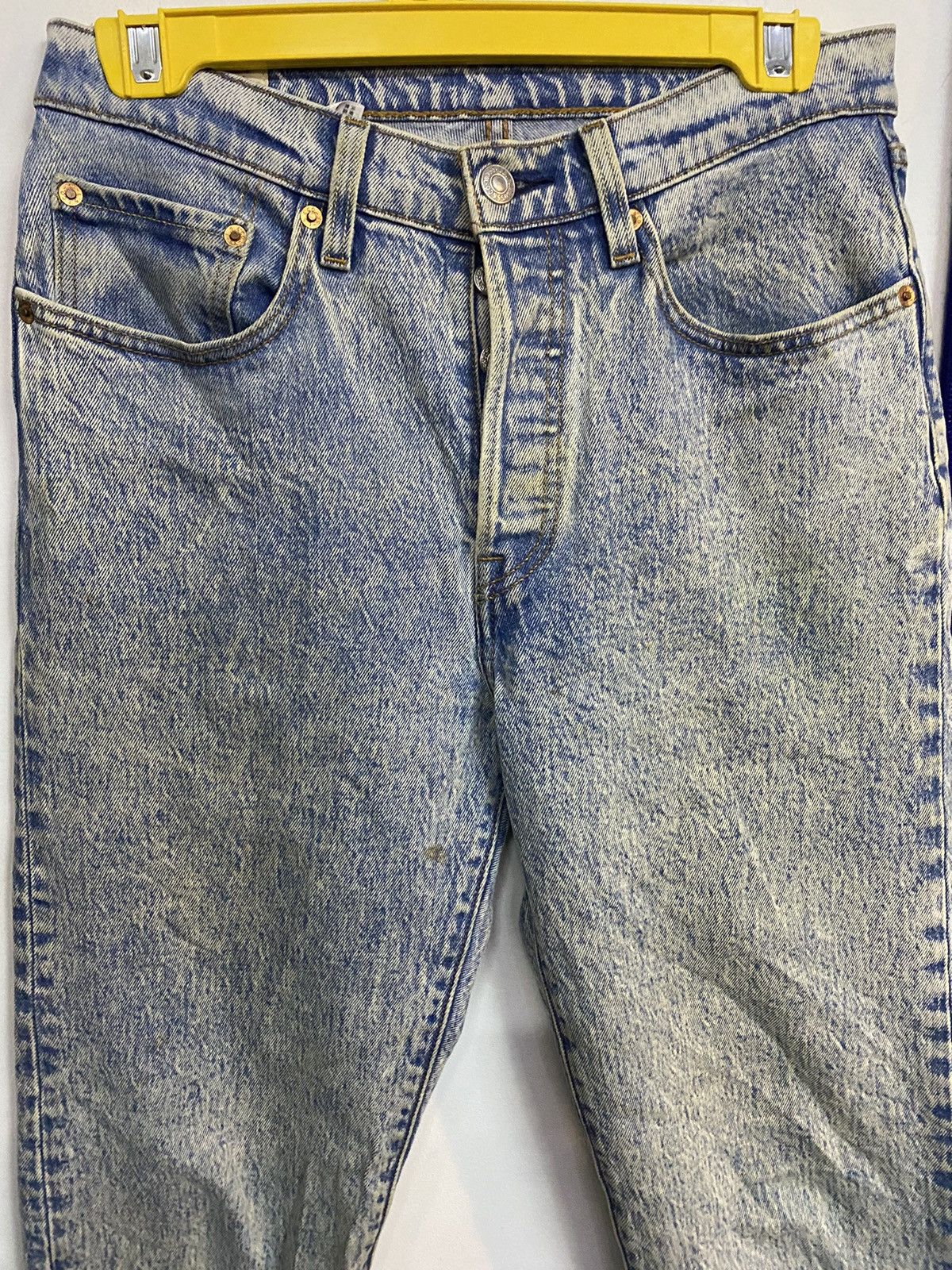 Levi's × Levi's Vintage Clothing Levis 501 big E acid wash Size US 29 - 6 Thumbnail