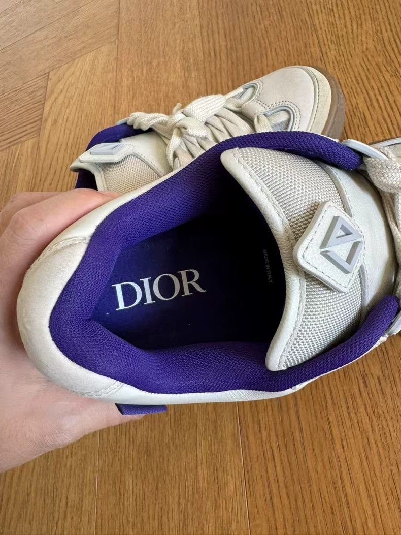 Dior Dior Beige and purple shoes 2501-Nextarrow Size US 9 / EU 42 - 5 Thumbnail