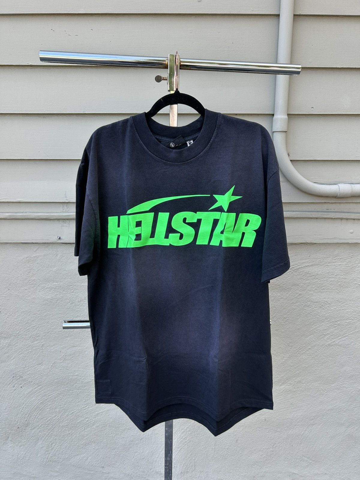 HELLSTAR Hellstar classic tee black/green Size US XL / EU 56 / 4 - 2 Thumbnail