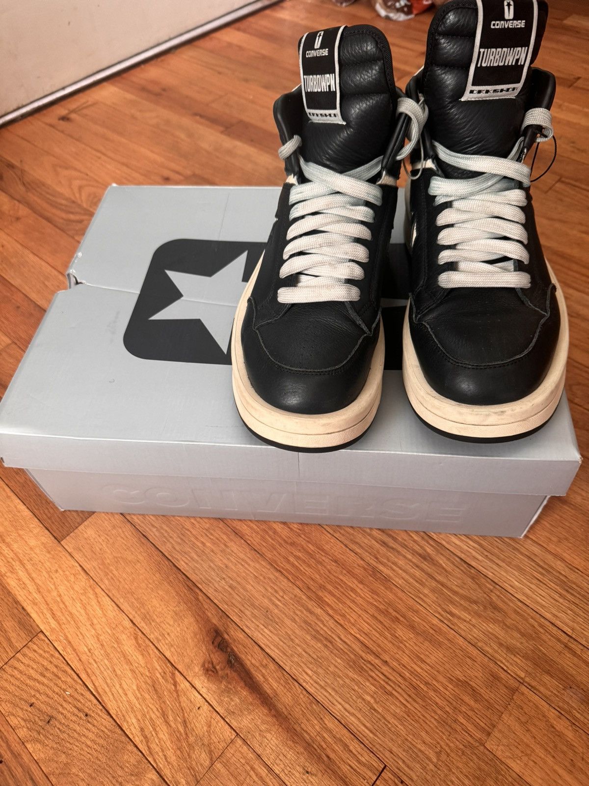 Rick Owens Drkshdw Rick Owen Converse Size US 10.5 / EU 43-44 - 6 Thumbnail