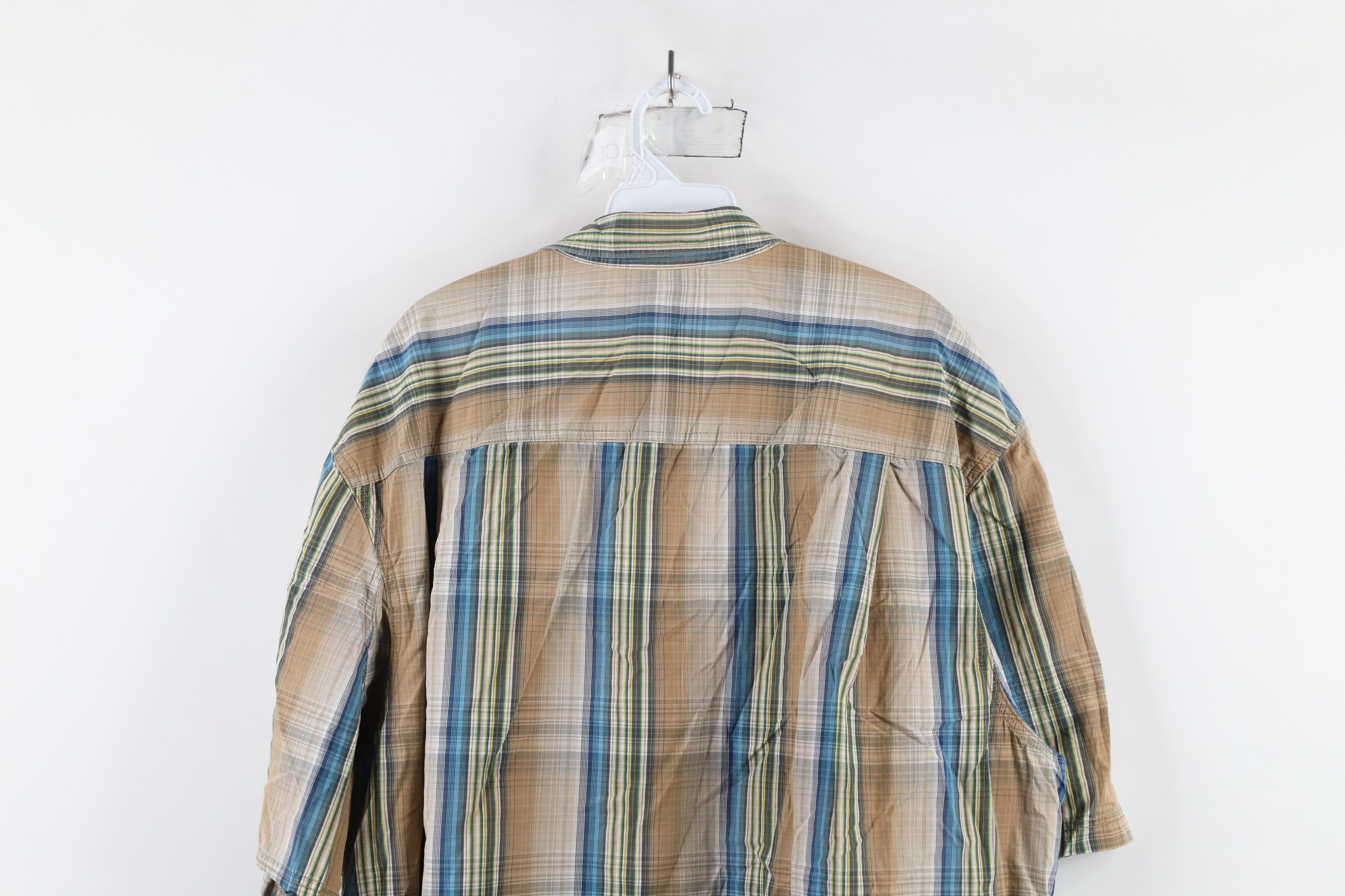 Duluth Trading Company × Vintage Duluth Trading Co Short Sleeve Button Down Shirt Plaid AS IS Size US XXL / EU 58 / 5 - 13 Thumbnail