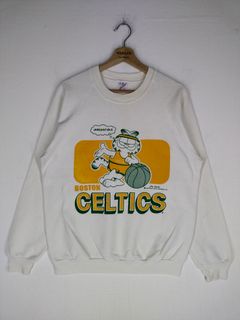 Vintage 80s BOSTON CELTICS NBA Hooded Starter Sweatshirt M – XL3