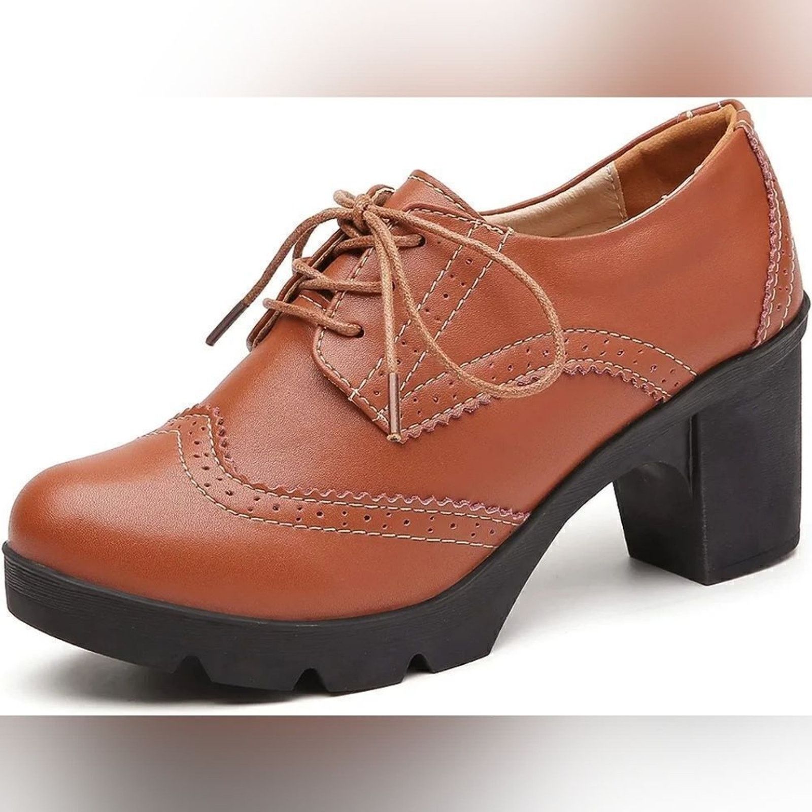 Other (51-2967) DADAWEN Women's Oxfords Sz 40 (9.5) Size US 9.5 / IT 39.5 - 2 Thumbnail