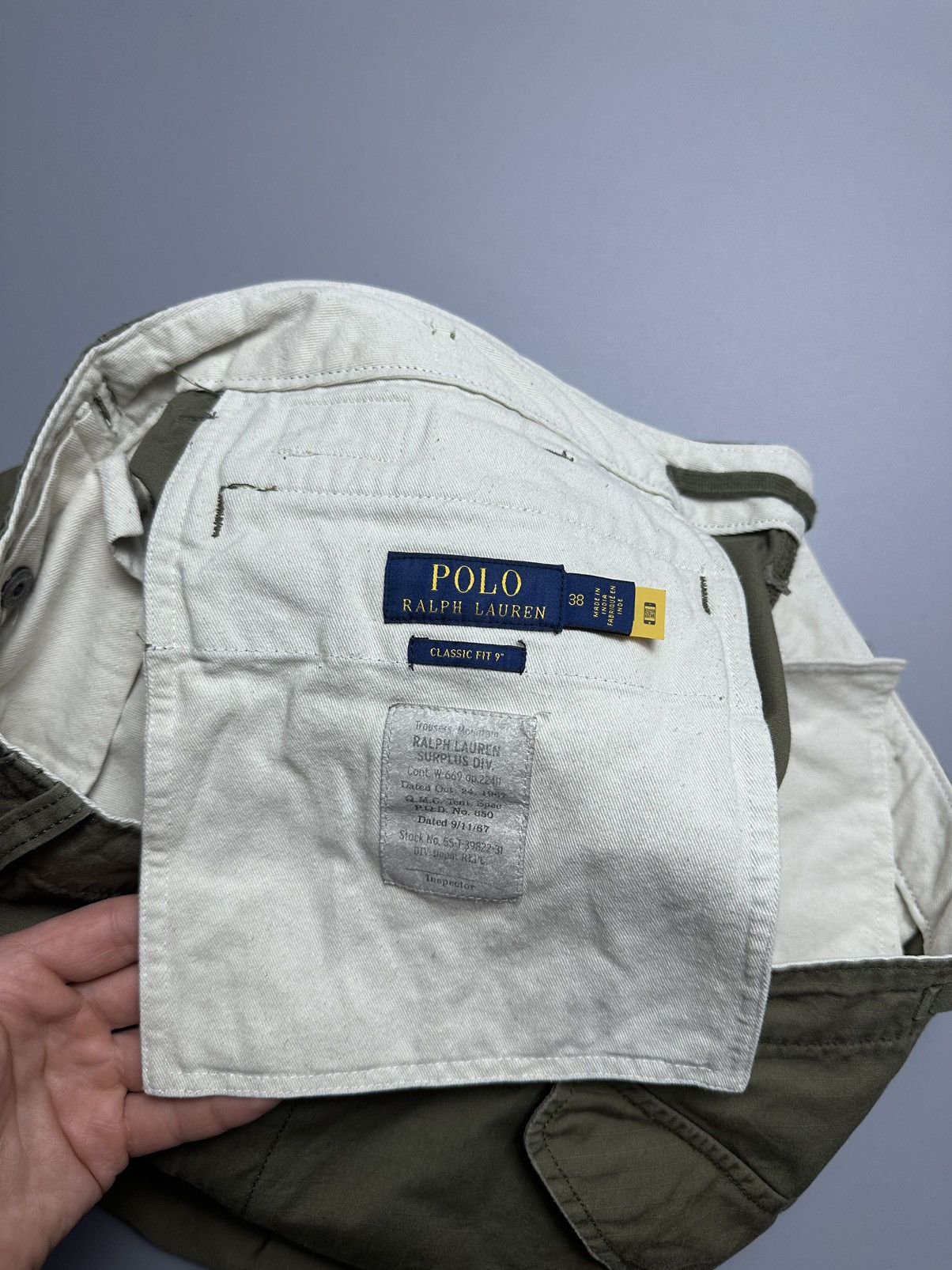 Polo Ralph Lauren Polo Ralph Lauren Utility Ripstop Cargo Shorts size 38 Size US 38 / EU 54 - 17 Thumbnail