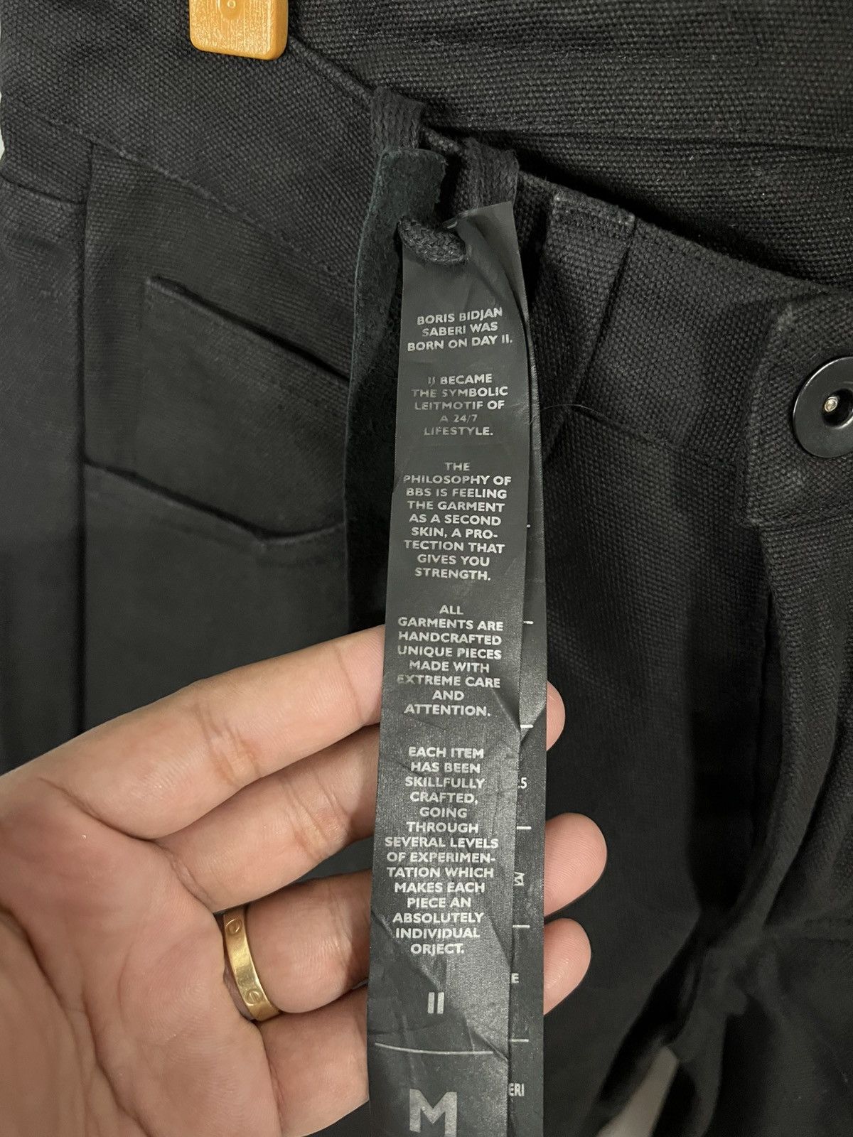 11 By Boris Bidjan Saberi Boris bidjan saberi ss14 pants Size US 33 - 6 Thumbnail