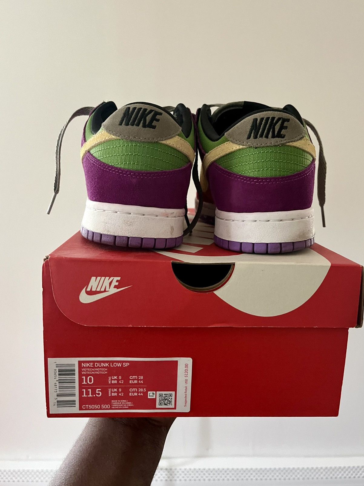 Nike Nike Dunk Viotech (2019) Size US 10 / EU 43 - 4 Thumbnail