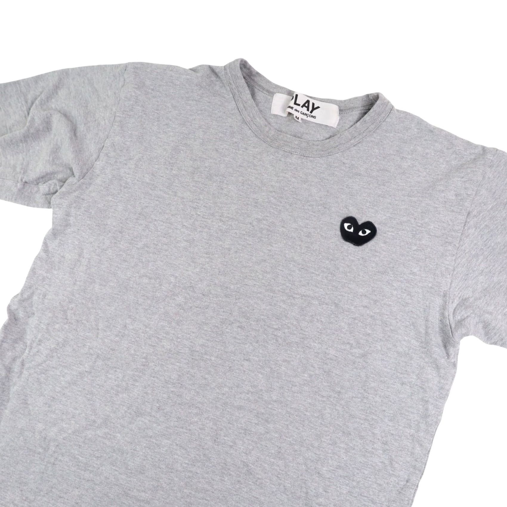 Vintage VINTAGE Comme Des Garcons Play Heart Patch Graphic Shirt Mens M Gray Size US M / EU 48-50 / 2 - 2 Thumbnail