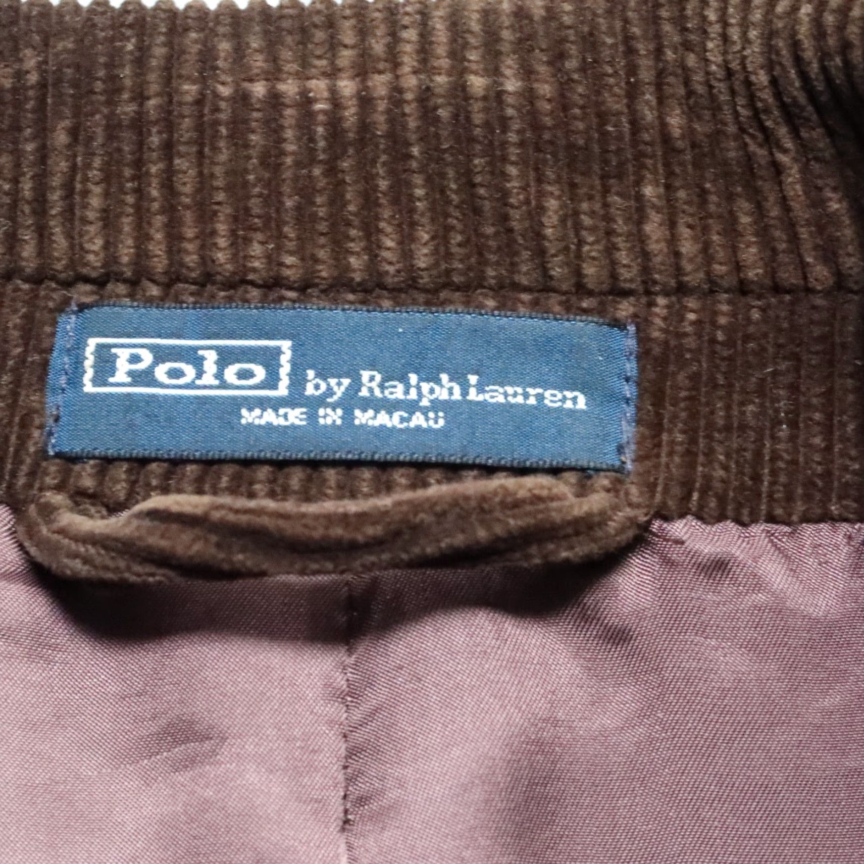 Ralph Lauren VINTAGE Polo Ralph Lauren Corduroy Blazer Sports Coat Jacket L Brown Mens Size US L / EU 52-54 / 3 - 6 Thumbnail