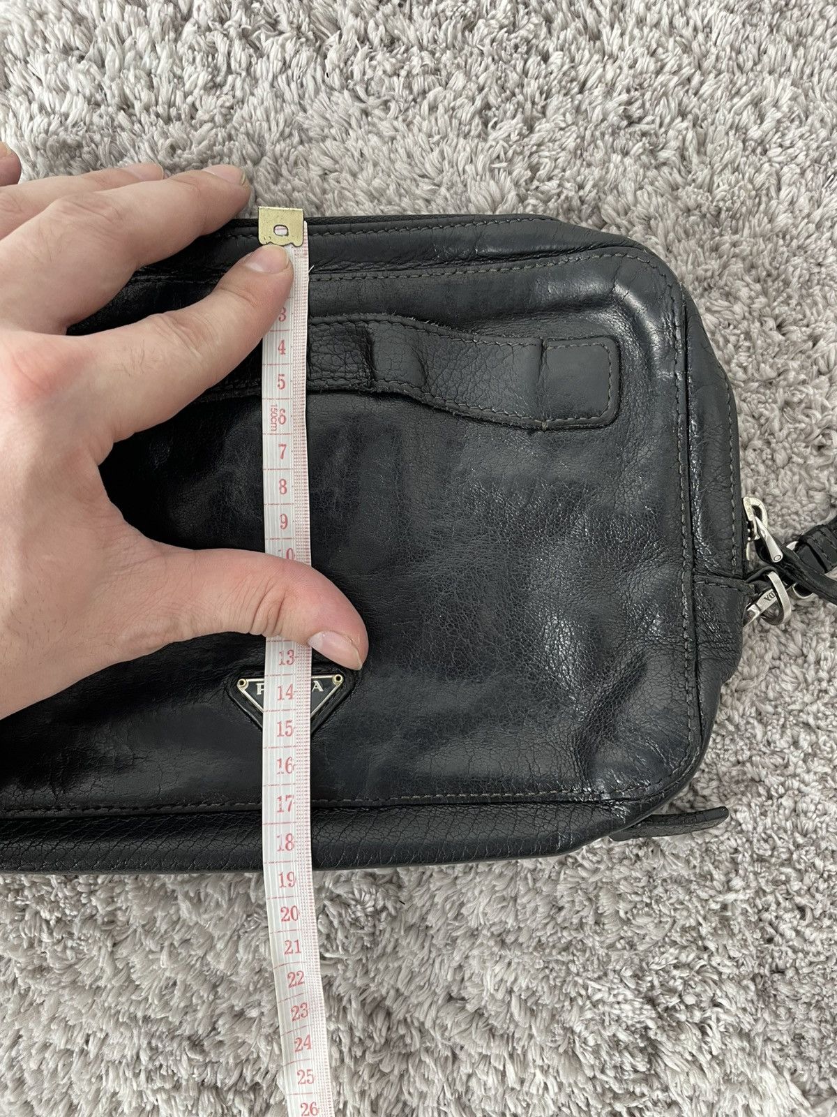 Prada Prada leather business clutch wallet documents cardholder Size ONE SIZE - 21 Thumbnail