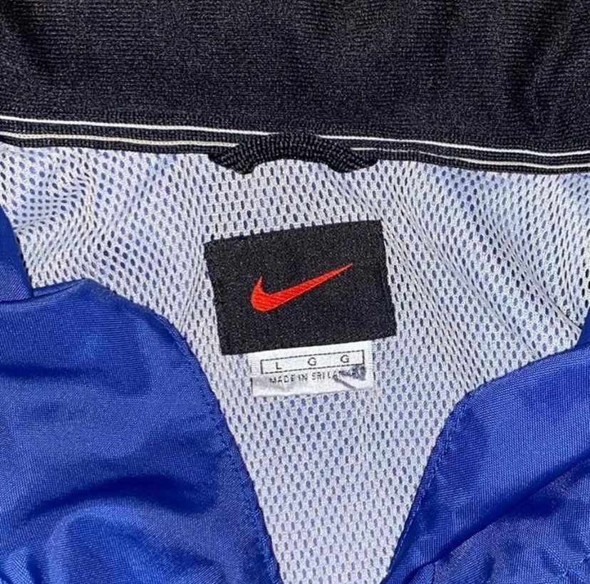 Nike Vintage nike anorak 1/2 zip windbreaker hooded vented jacket Size US L / EU 52-54 / 3 - 4 Thumbnail