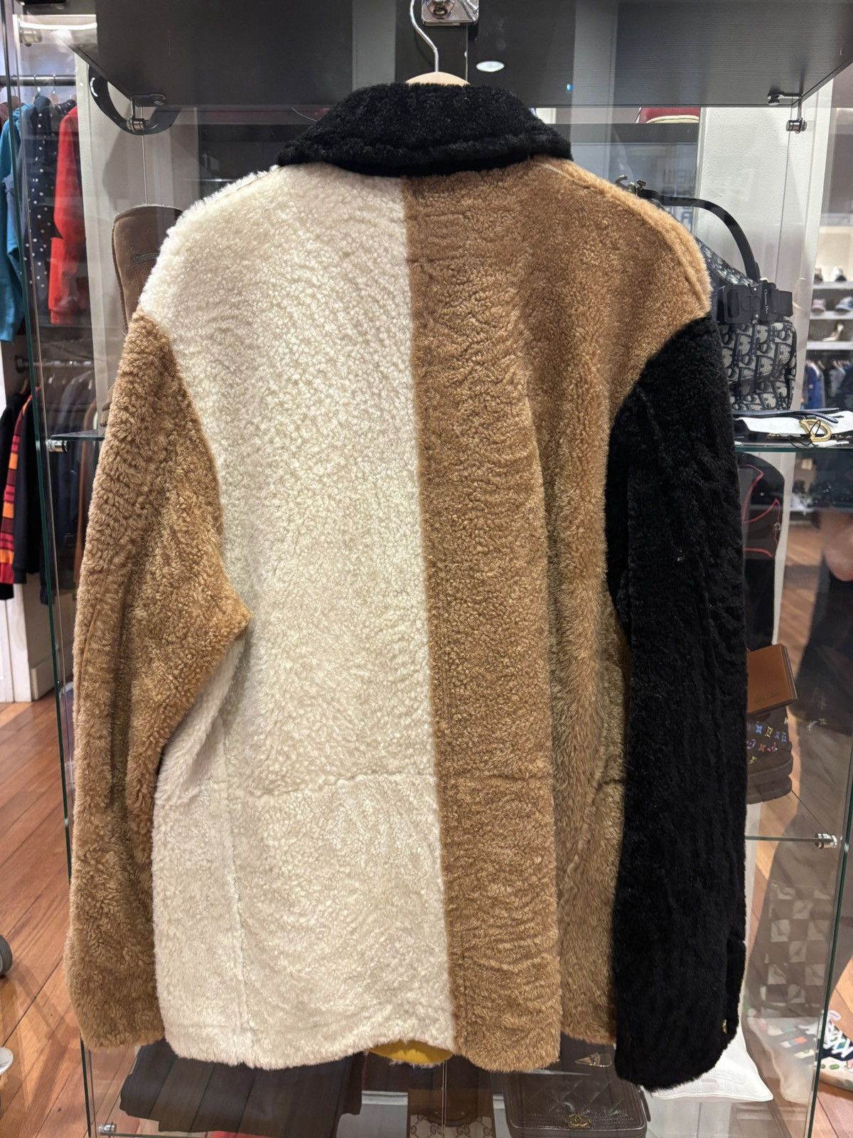 Carhartt Wip × Marni Marni X Carhartt Reversible Leather Sherpa Jacket Size US L / EU 52-54 / 3 - 7 Thumbnail