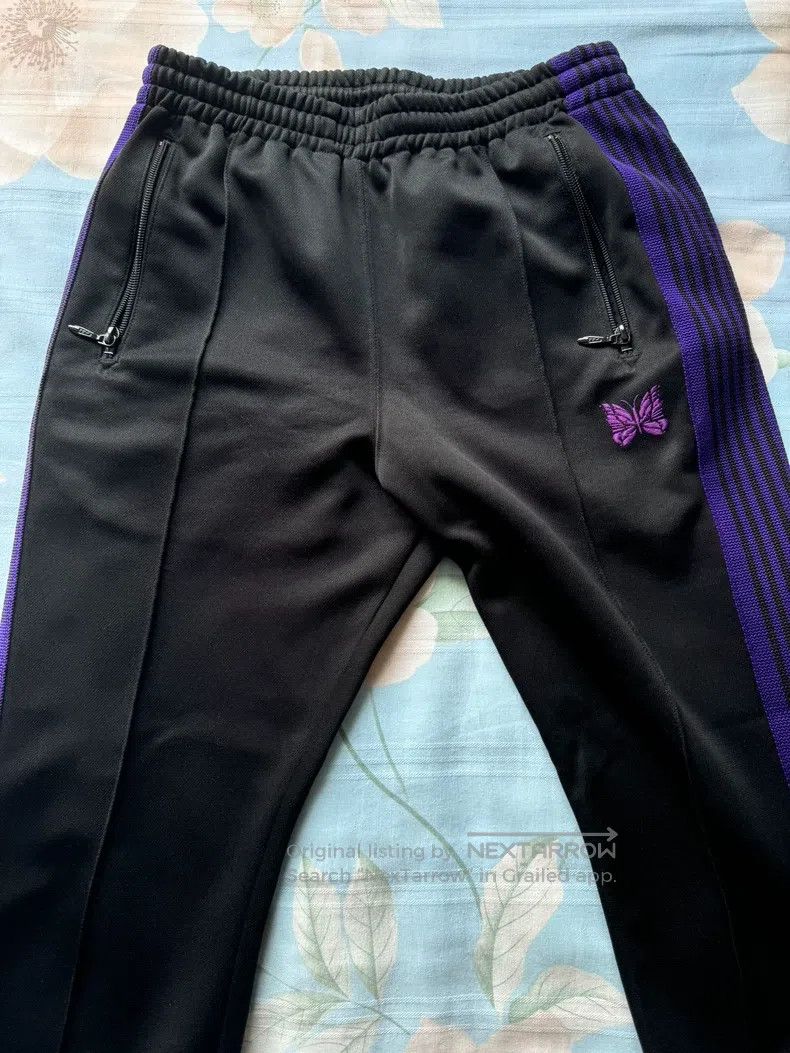 Needles Needles size XS black and purple slacks Size US 34 / EU 50 - 1 Thumbnail