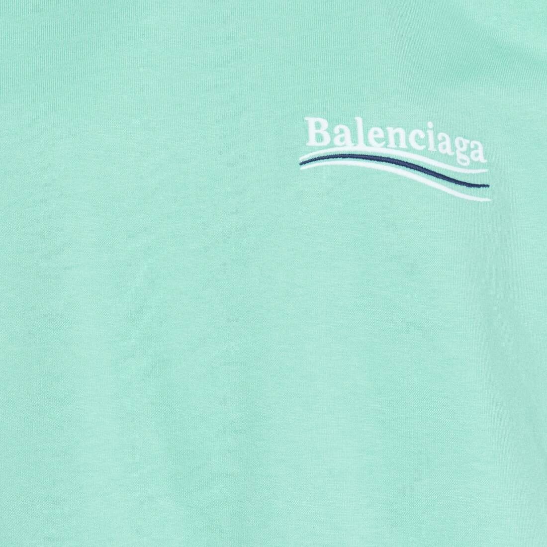 Balenciaga o1bcso1str0525 Political Campaign T-Shirt Large Fit in Mint Size XL / US 12-14 / IT 48-50 - 6 Thumbnail