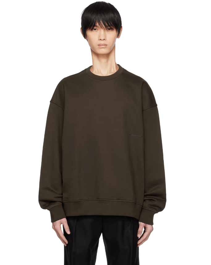 Wooyoungmi BNWT AW23 WOOYOUNGMI LOGO LABEL SWEATSHIRT 46 Size US S / EU 44-46 / 1 - 1 Thumbnail