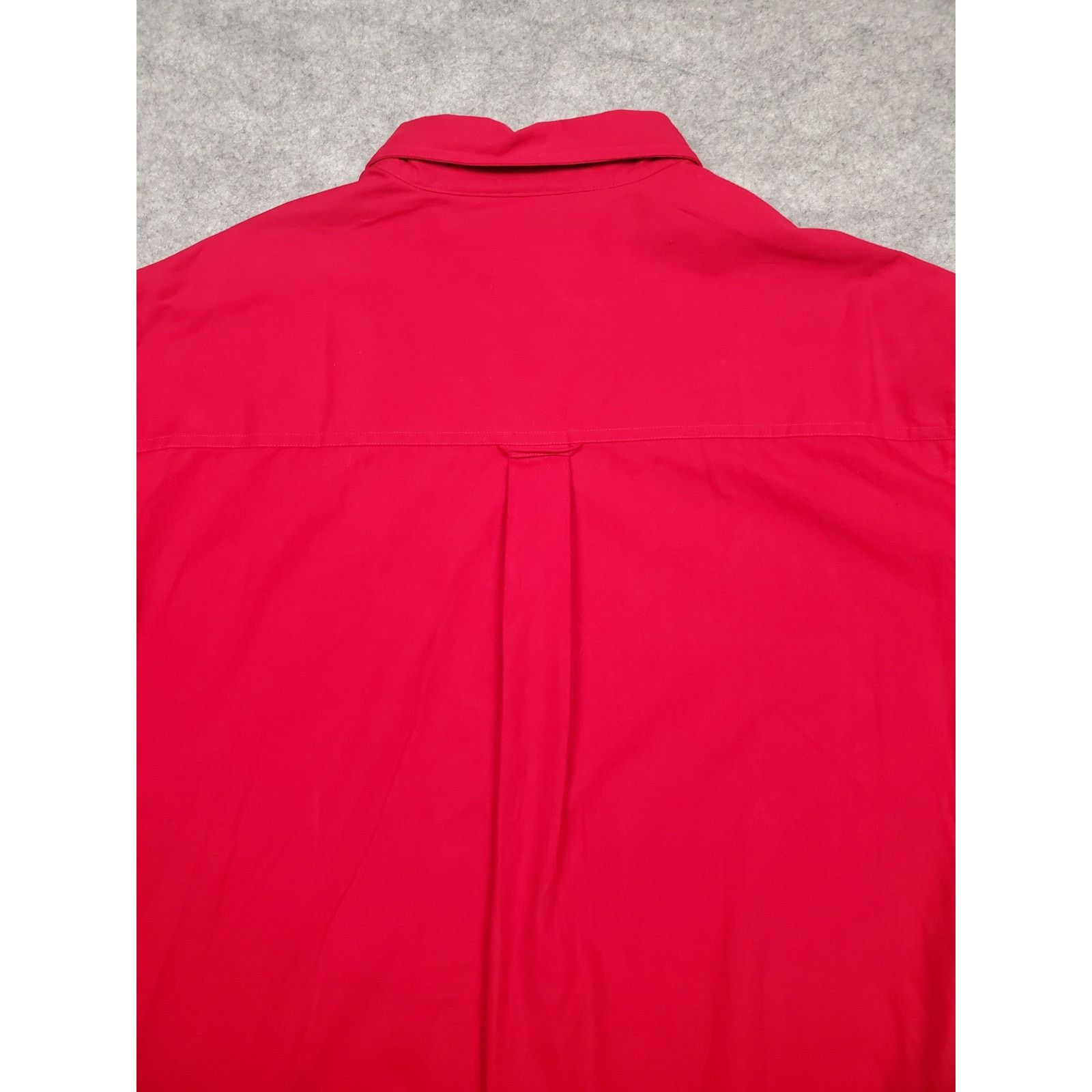 Chaps Ralph Lauren Vintage 90s Chaps Ralph Lauren Mens L Red Long Sleeve Shirt Size US L / EU 52-54 / 3 - 8 Thumbnail