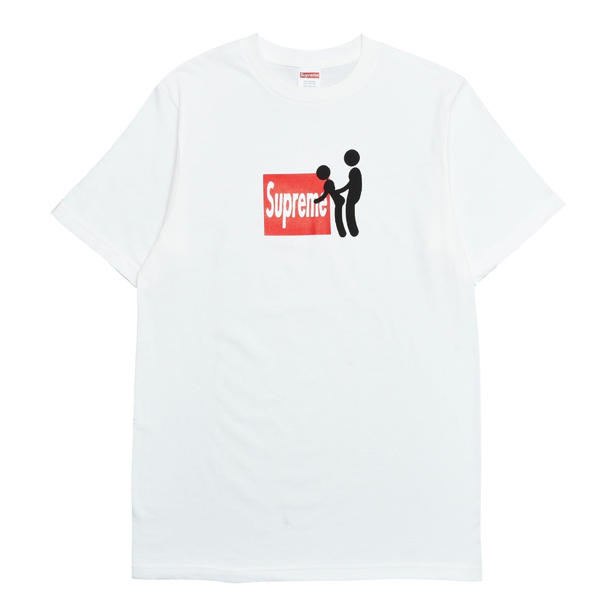 Stick Short Sleeve Tee Shirt White