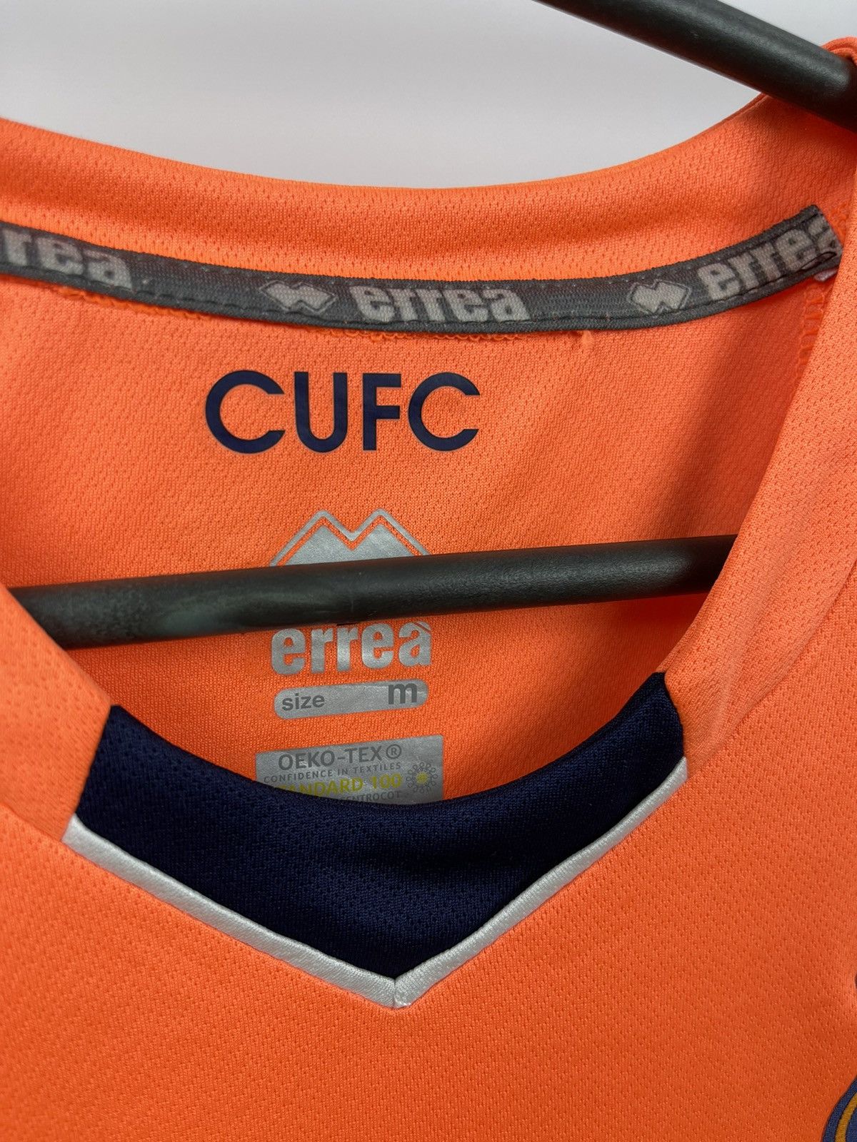 Vintage Carlisle United Jersey 2020/21 Home Size M Errea Orange Size US M / EU 48-50 / 2 - 4 Thumbnail