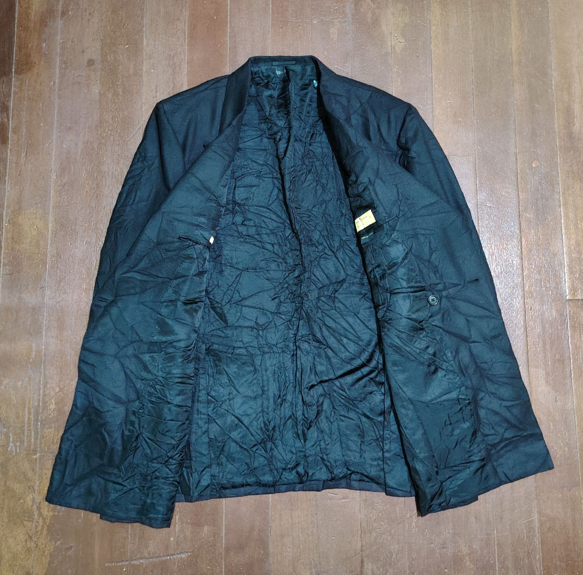 Kiton KITON-90's-CucitoPerTrillion-Cashmere Double Breasted Blazer Size 54L - 8 Thumbnail