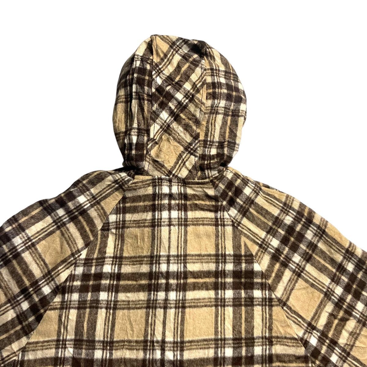If Six Was Nine 🇯🇵 SKY BOMBER WOOL LINED FLEECE FUR HOODIE DUFFLE PONCHO Size US L / EU 52-54 / 3 - 8 Thumbnail