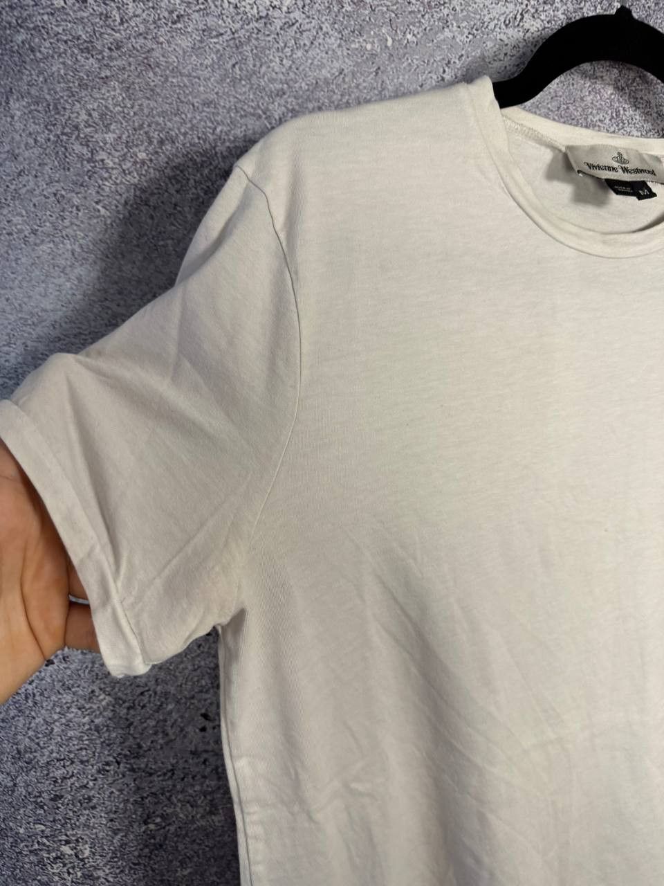 Vivienne Westwood Vivienne Westwood Orbital Embroidered Logo White Men's Size US M / EU 48-50 / 2 - 14 Thumbnail