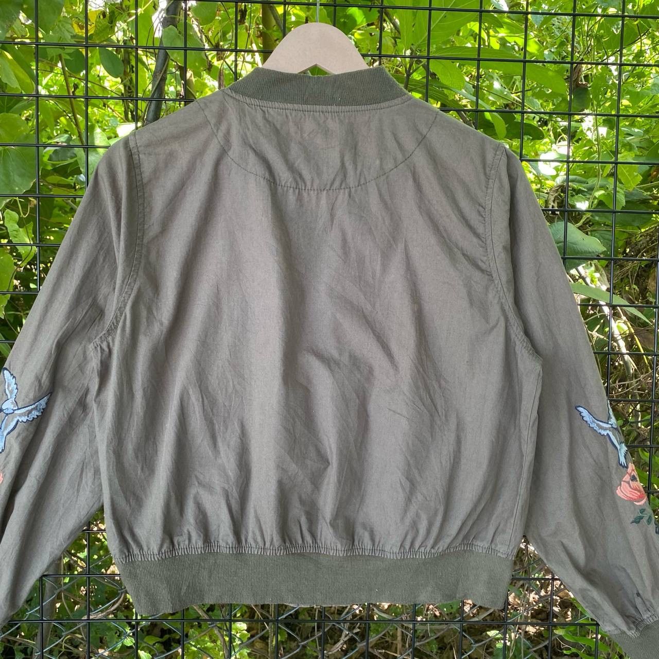 Japanese Brand Vintage Floral Motive Bomber Jacket Size M / US 6-8 / IT 42-44 - 8 Thumbnail
