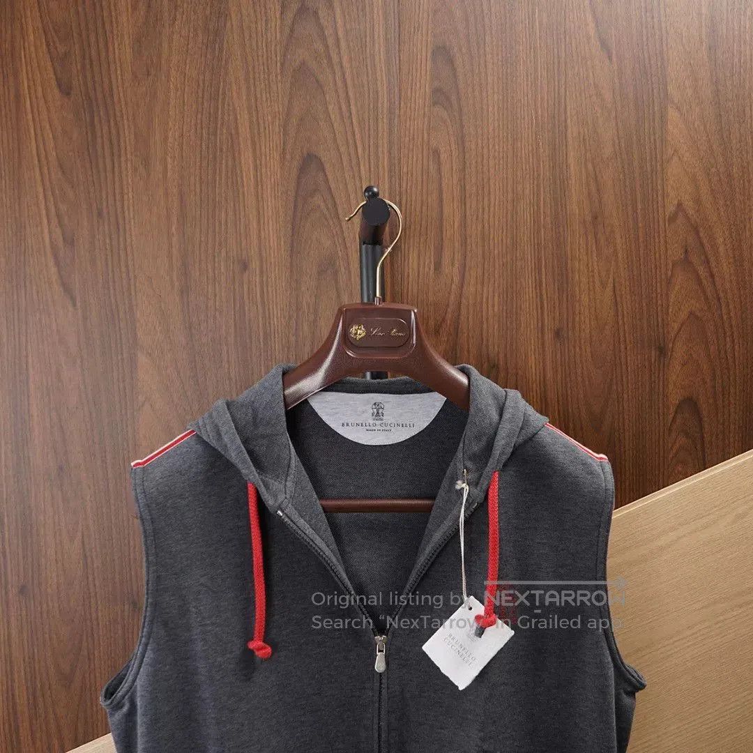 Brunello Cucinelli Brunello Cucinelli Hooded Vest. Size US XS / EU 42 / 0 - 4 Thumbnail