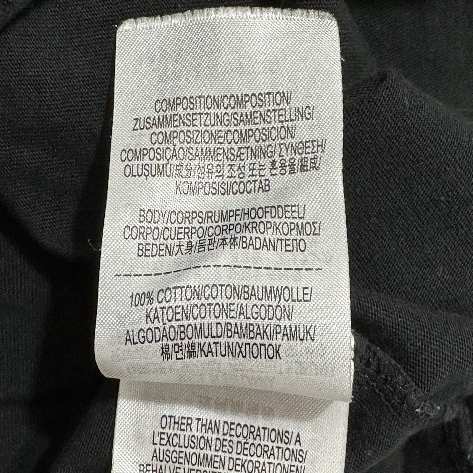 Lacoste Lacoste Large Crewneck Tee Black T Shirt Top Logo Patch Size L / US 10 / IT 46 - 14 Thumbnail