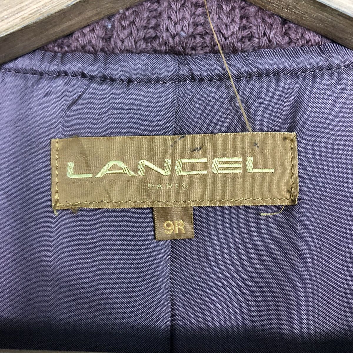 Japanese Brand × Lancel × Vintage 📌Vintage Button Jacket Lancel Quilted Design Issey Miyake Size M / US 6-8 / IT 42-44 - 19 Thumbnail
