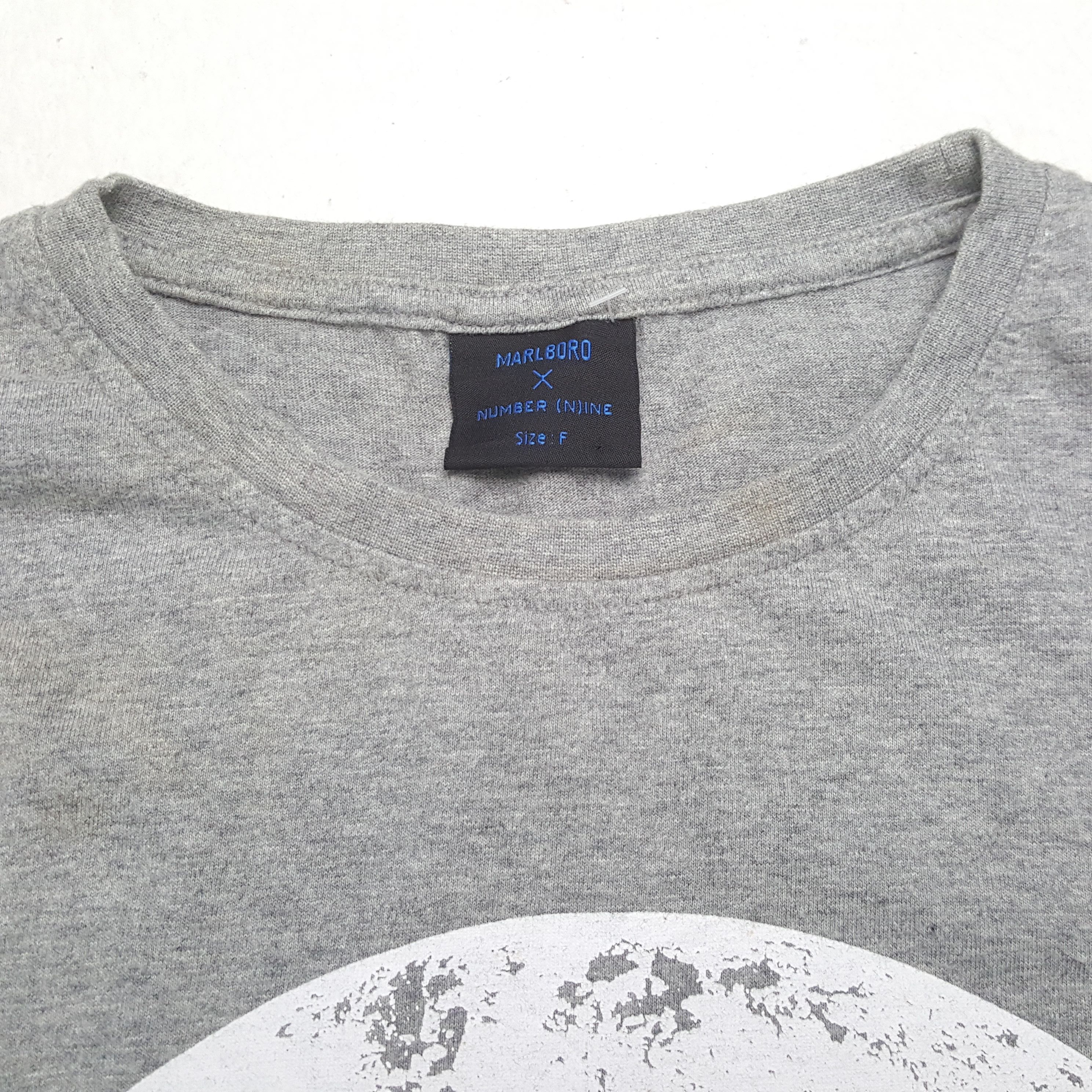 Marlboro × Number (N)ine × Vintage Vintage MARLBORO x NUMBER (N)INE Japan Fashion Brand T-Shirt Size US M / EU 48-50 / 2 - 8 Thumbnail
