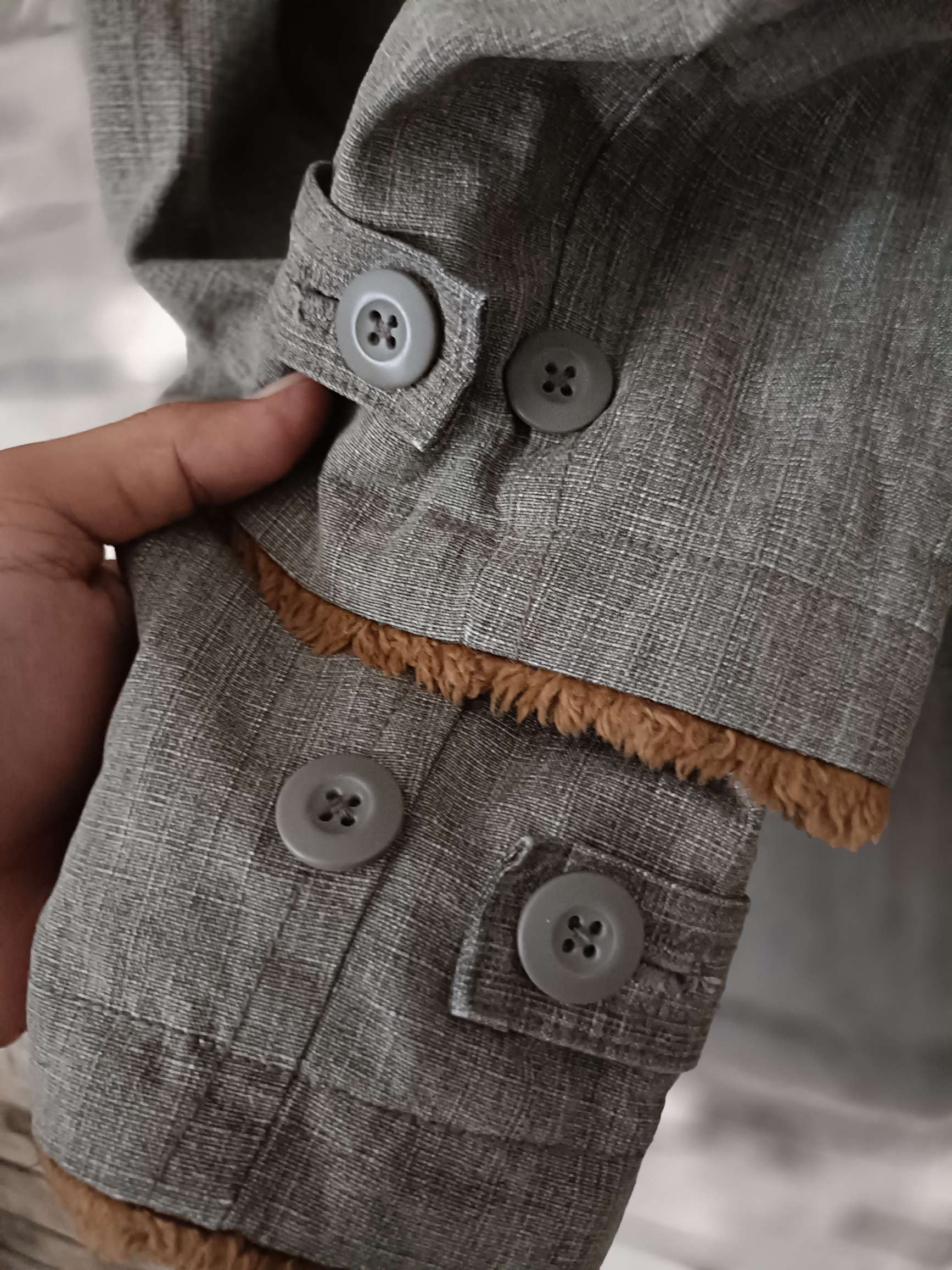 Vintage Vintage jeaning garage shearling denim chore jacket Size US L / EU 52-54 / 3 - 3 Thumbnail