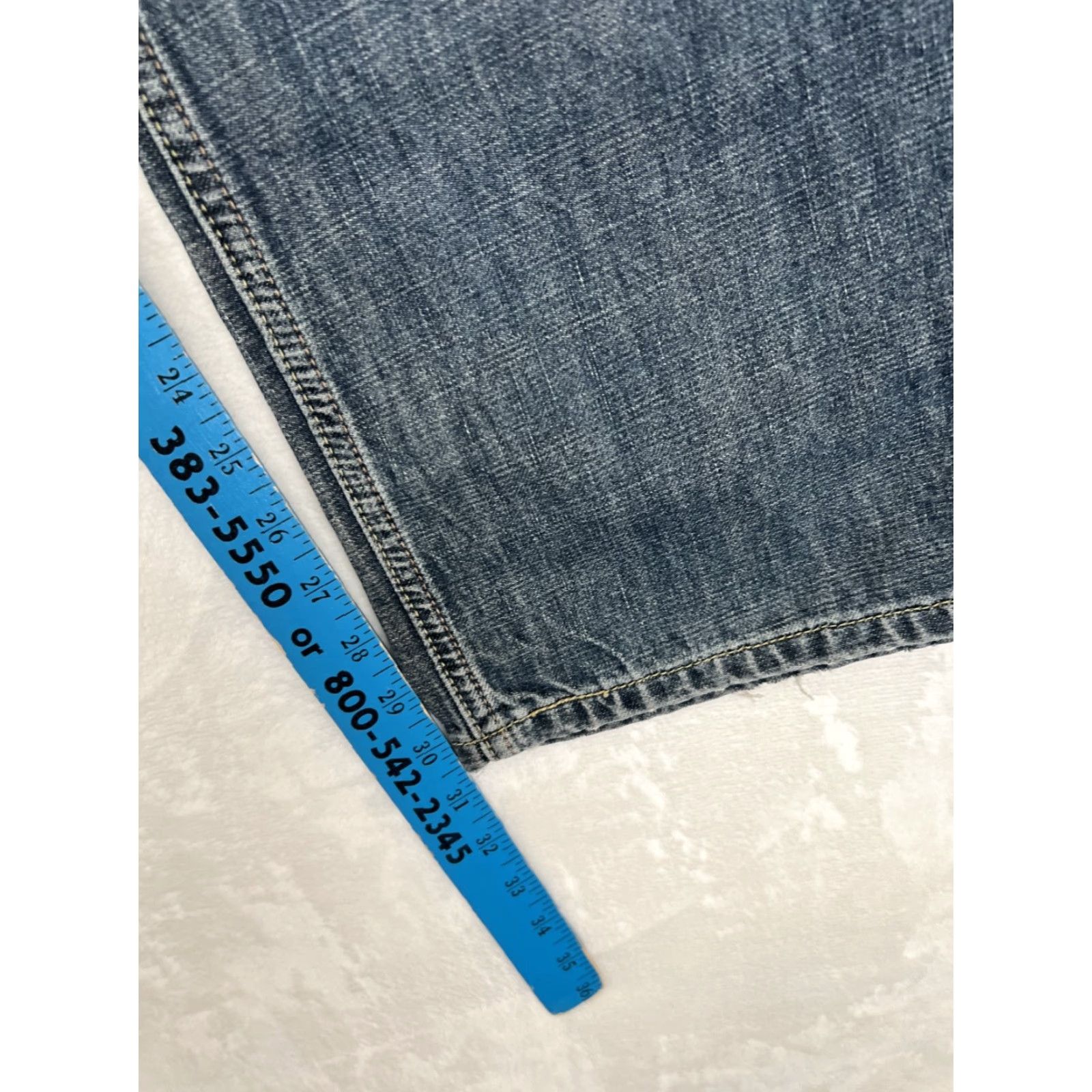 Levi's Levi's 514 Jeans Slim Straight Denim Blue Dark Wash 36x30 Men Y2K Size US 36 / EU 52 - 5 Thumbnail