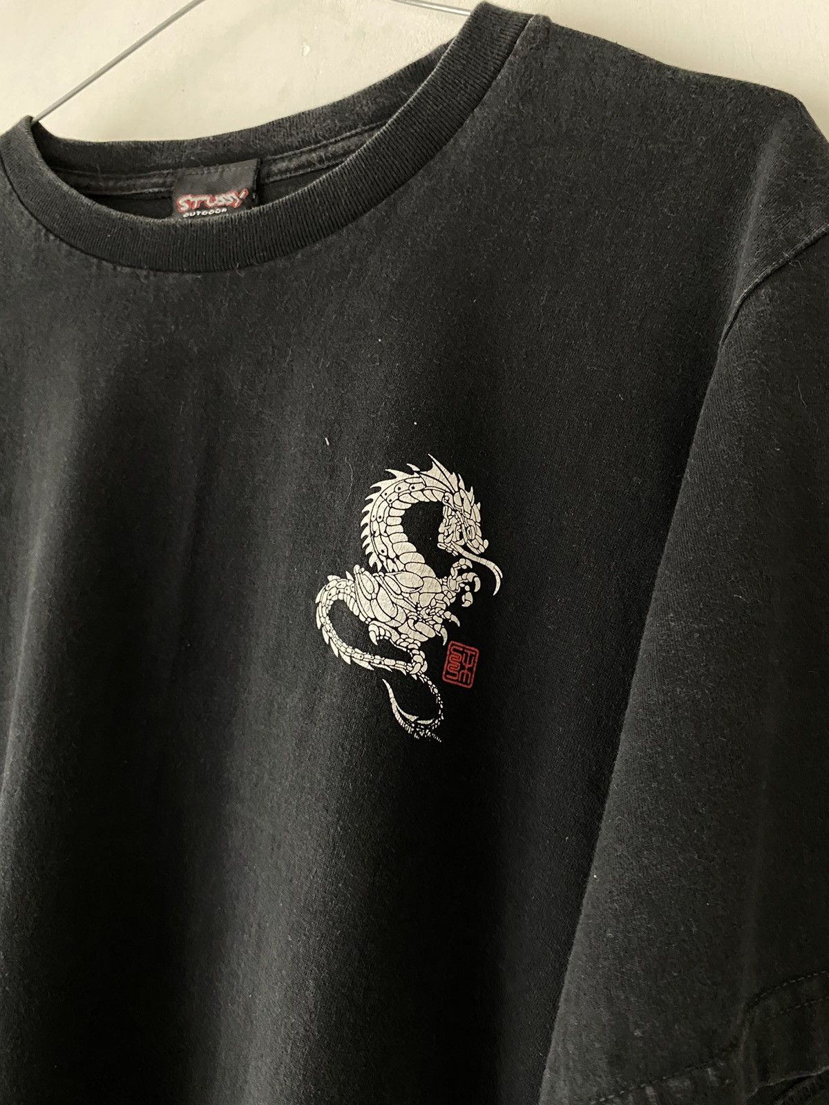 Stussy × Vintage Vintage Dragon Logo Stussy T-shirt Size US L / EU 52-54 / 3 - 6 Thumbnail