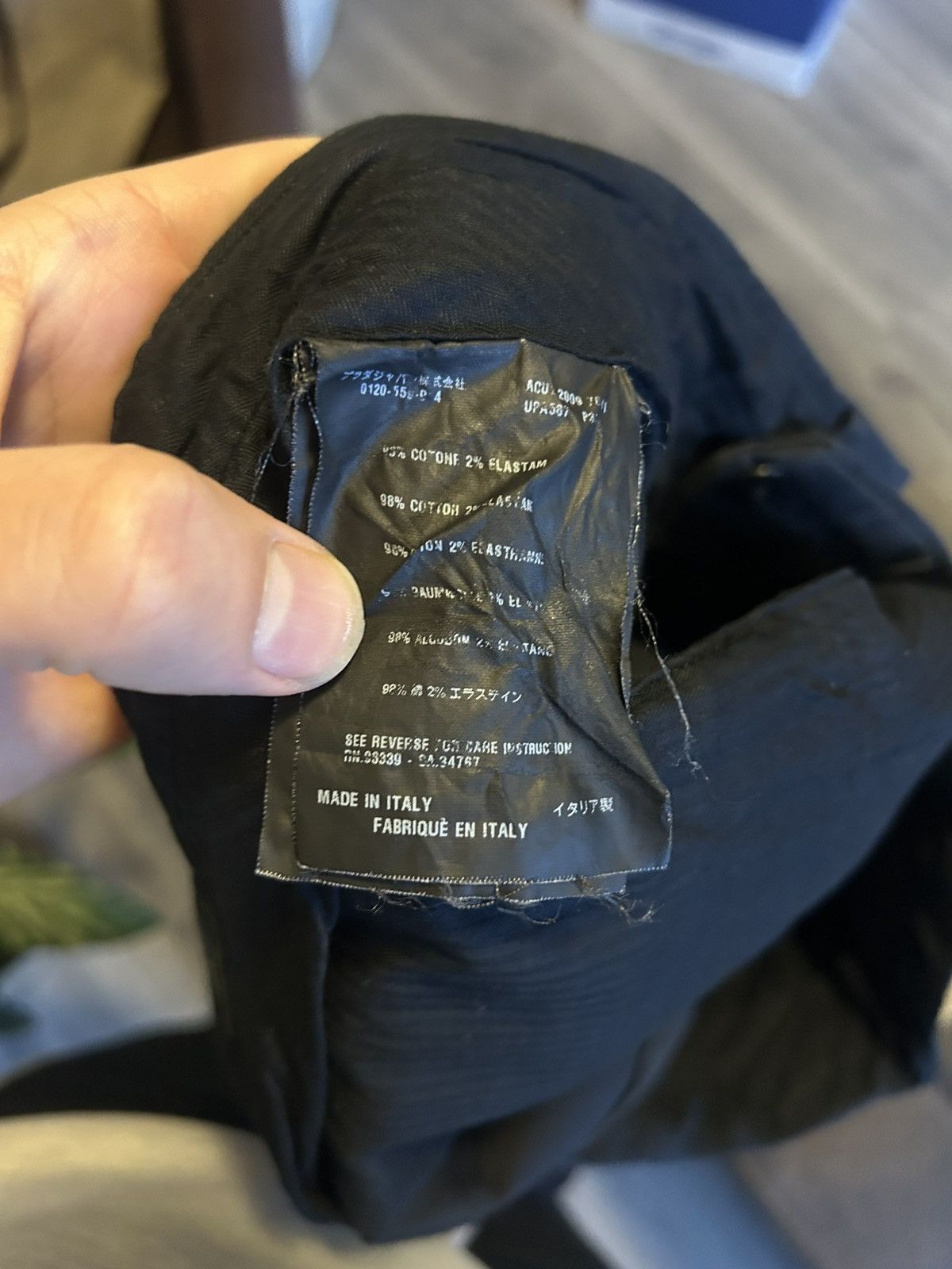 Prada Prada Black Trousers Size US 38 / EU 54 - 11 Thumbnail