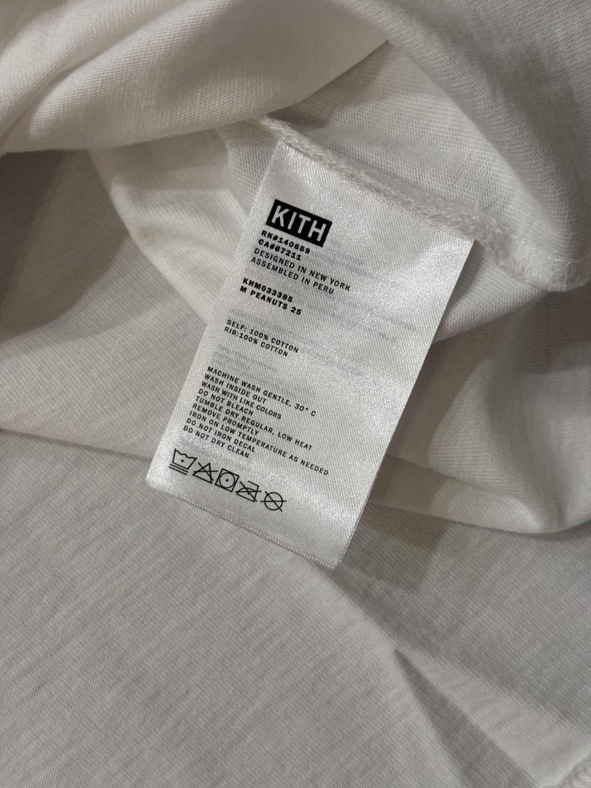 Kith × Peanuts KITH for Peanuts Doghouse Classic Logo Snoopy Tee White Sz L Size US L / EU 52-54 / 3 - 3 Thumbnail