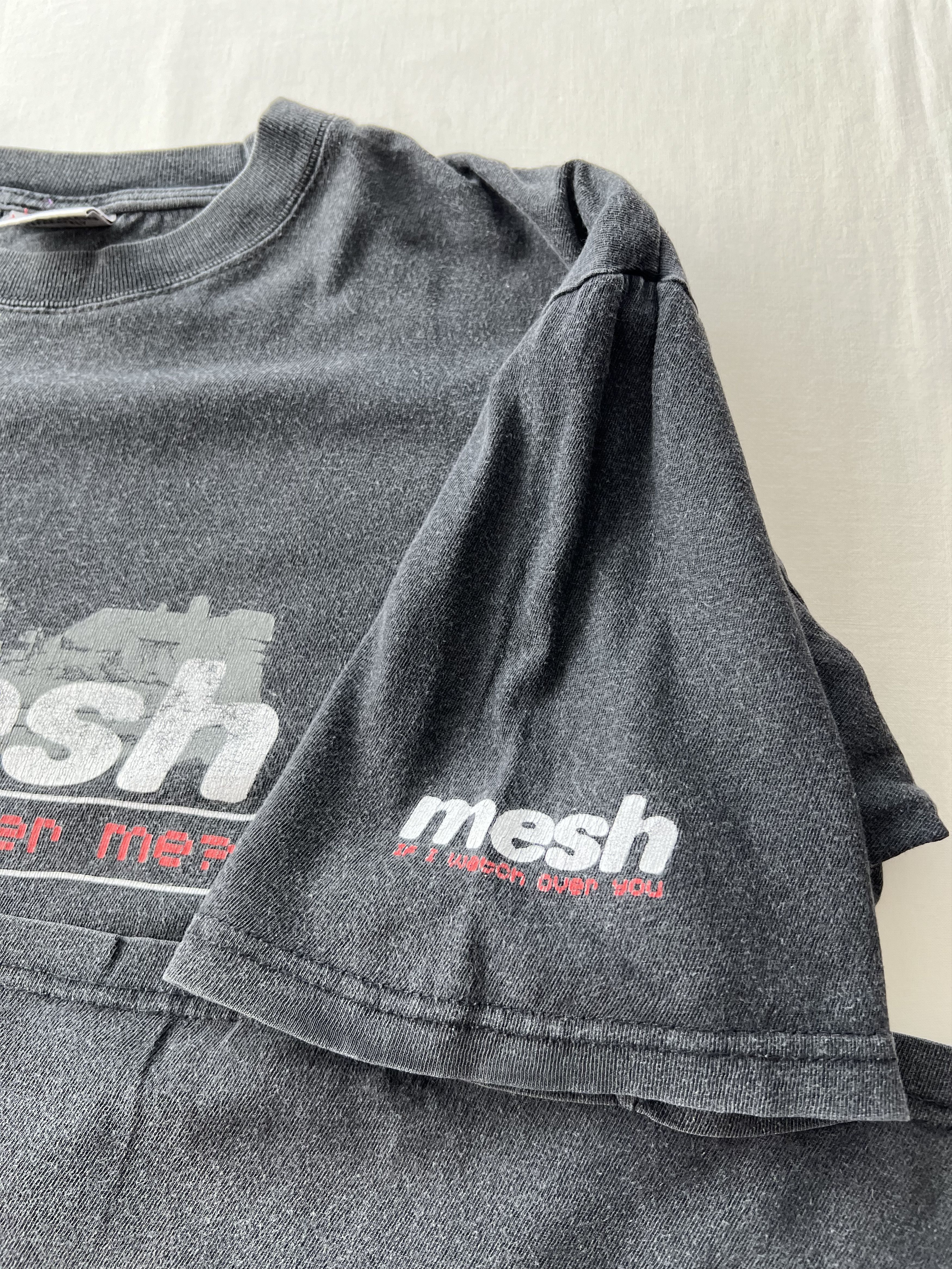 Band Tees Vintage 2002 Mesh Who Watches Over Me? Electronic Band Tee Size US L / EU 52-54 / 3 - 6 Thumbnail