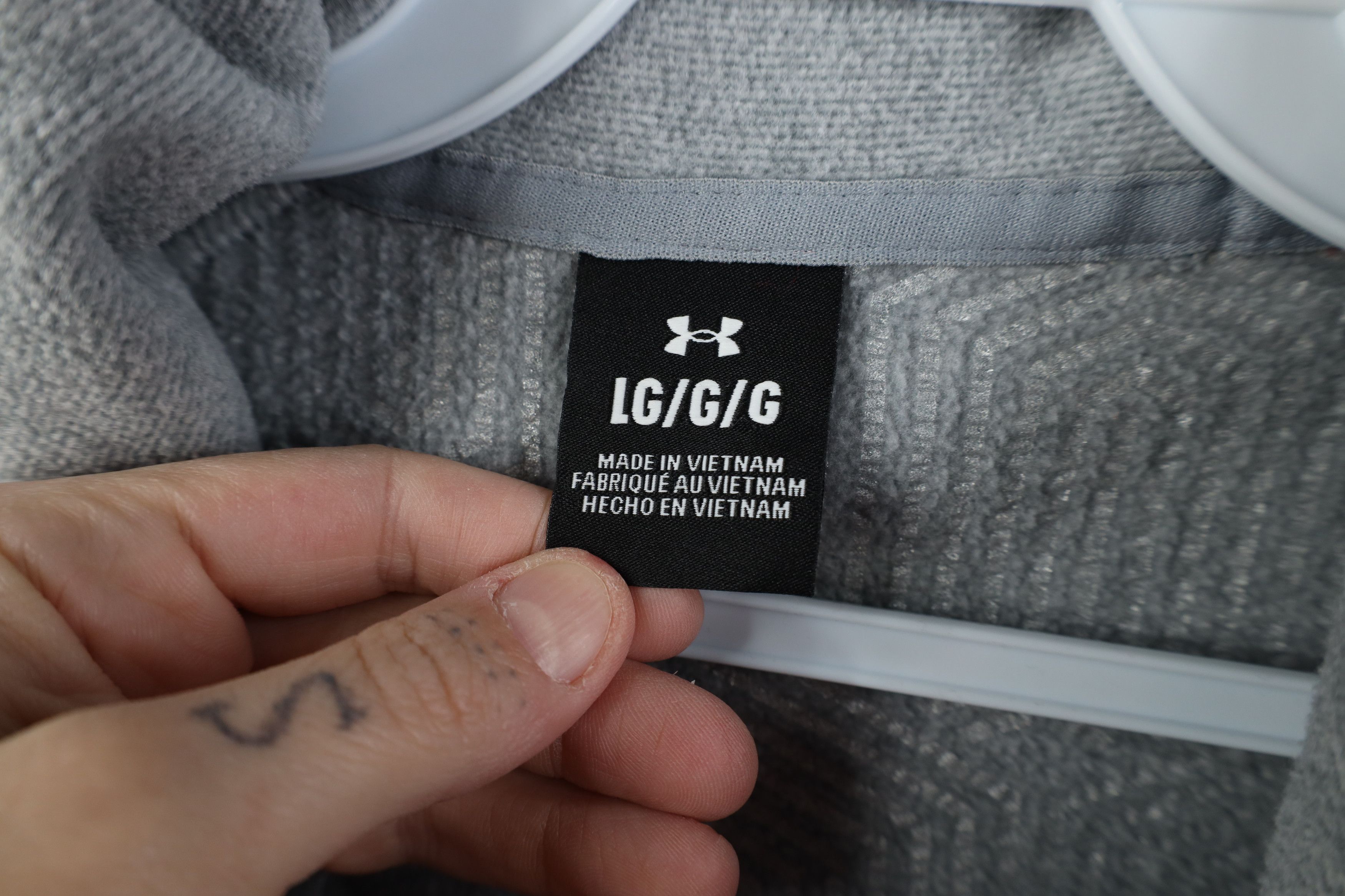 Under Armour Under Armour Tech University Half Zip Fleece Hooded Jacket Size US L / EU 52-54 / 3 - 8 Thumbnail