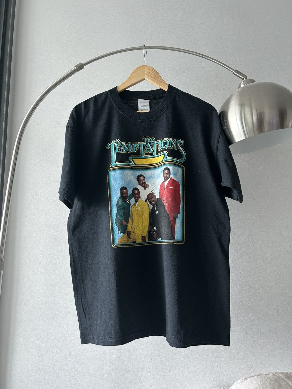 Vintage The Temptations T Shirt 00s Size US L / EU 52-54 / 3 - 1 Thumbnail
