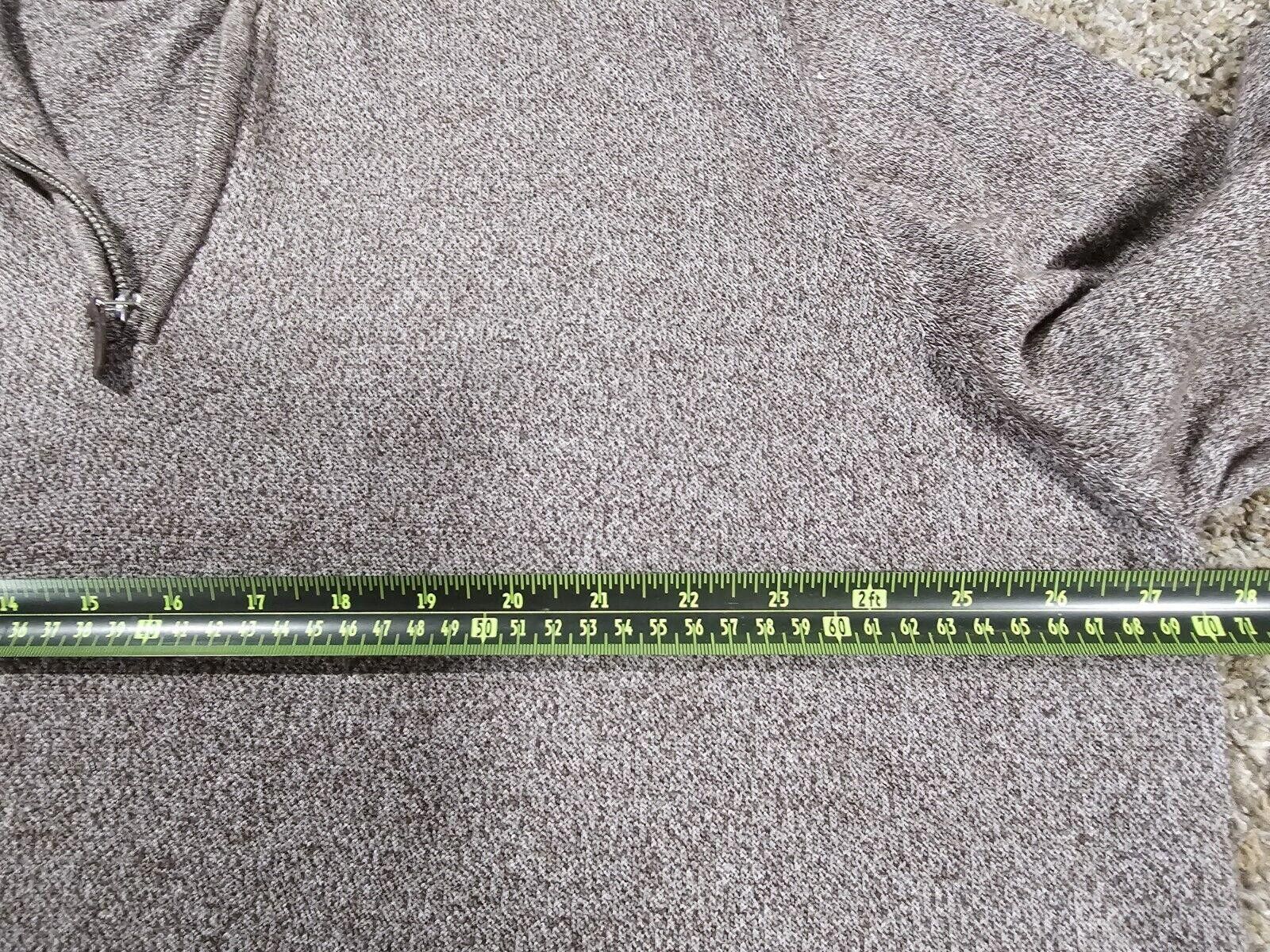 Designer The Foundry Supply Co. 2XLT Gray Brown 1/4 Zip Sweater Size US XXL / EU 58 / 5 - 5 Thumbnail