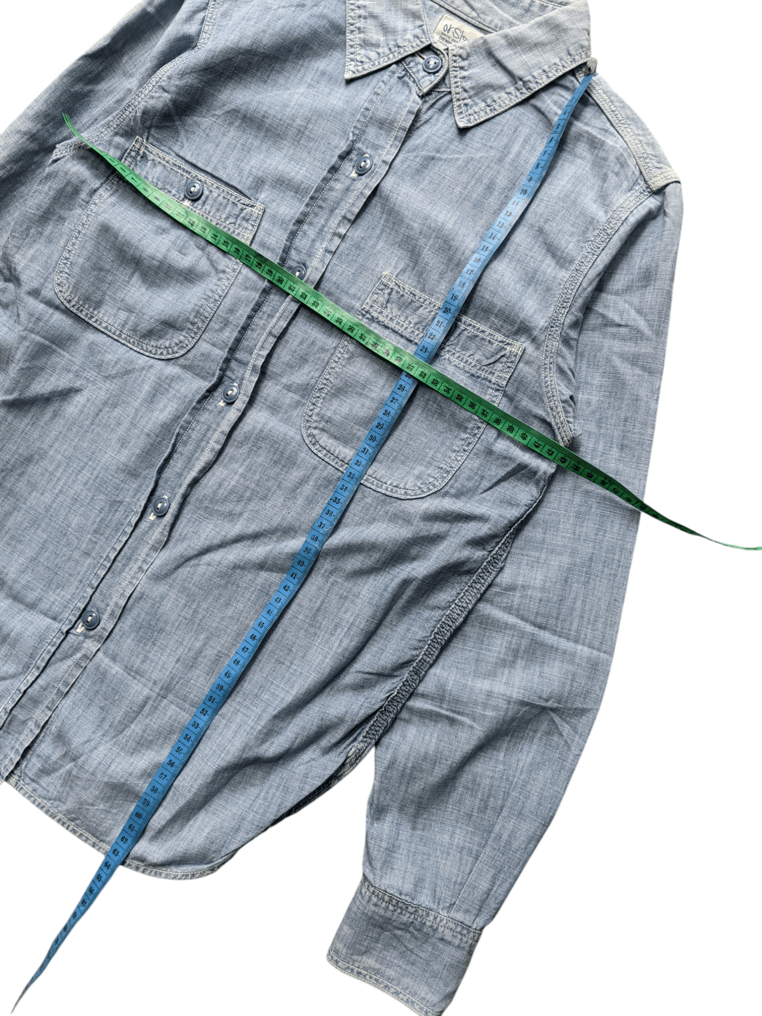 Orslow Orslow Chambray Shirt Size US S / EU 44-46 / 1 - 6 Thumbnail