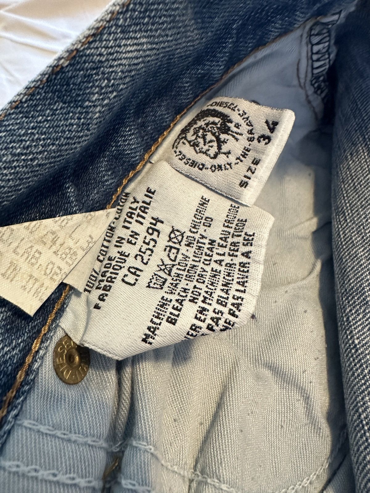 Diesel Diesel Industry Jeans W34 – Made in Italy Size US 34 / EU 50 - 4 Thumbnail