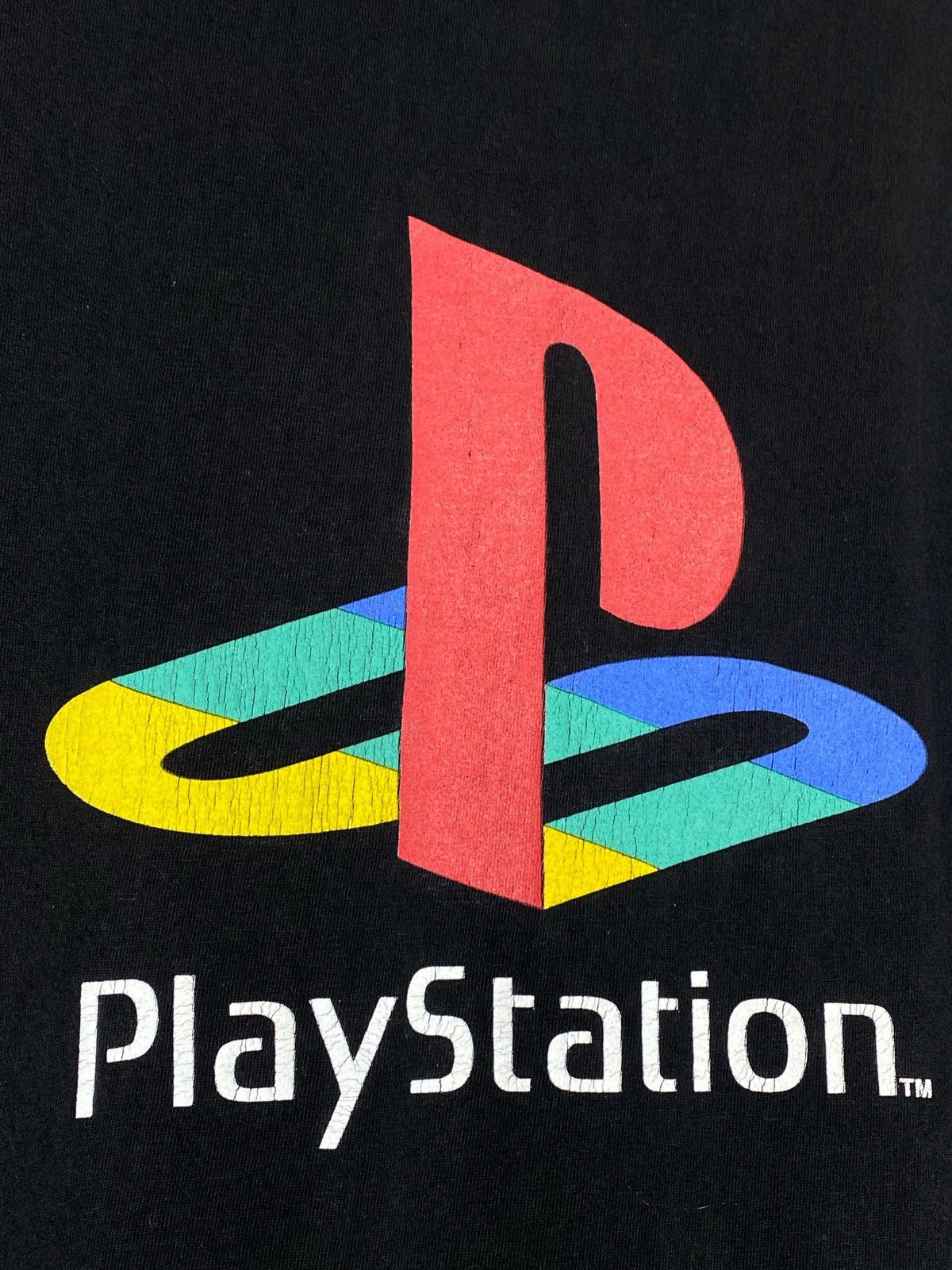 Vintage 90s PlayStation Logo Gaming Promo Single Stitch Tee