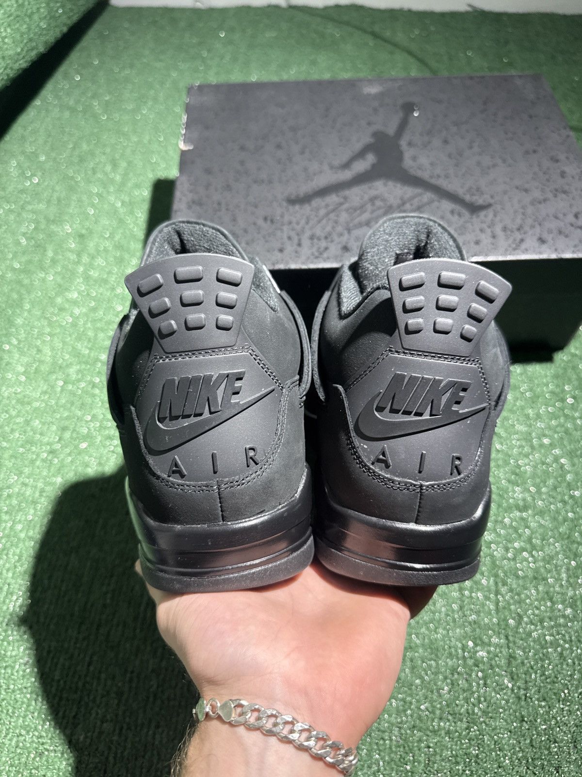 Jordan Brand Jordan 4 black cat 2025 Size US 12 / EU 45 - 4 Thumbnail