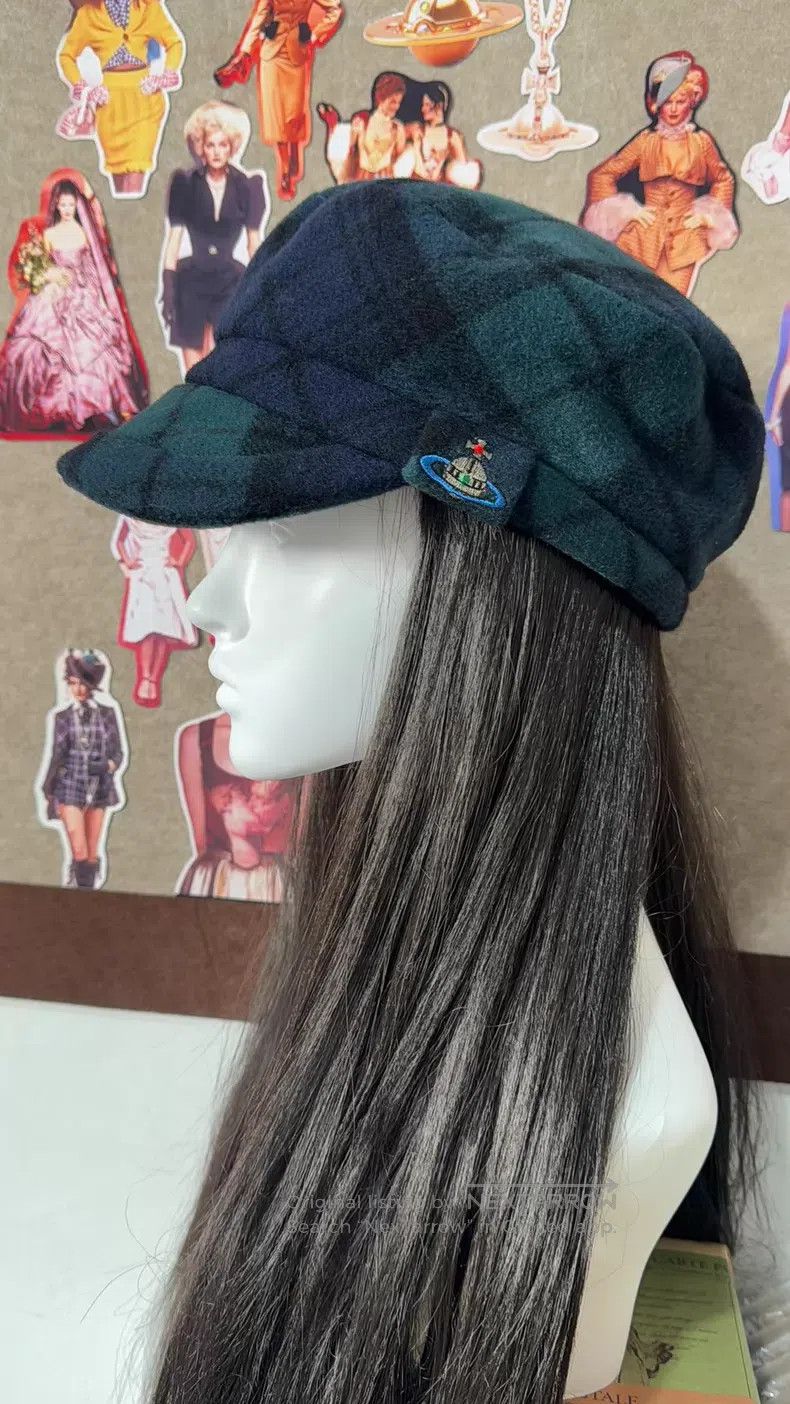 Vivienne Westwood Vivienne Westwood Out-of-Print Plaid Newsboy Cap Size ONE SIZE - 1 Thumbnail