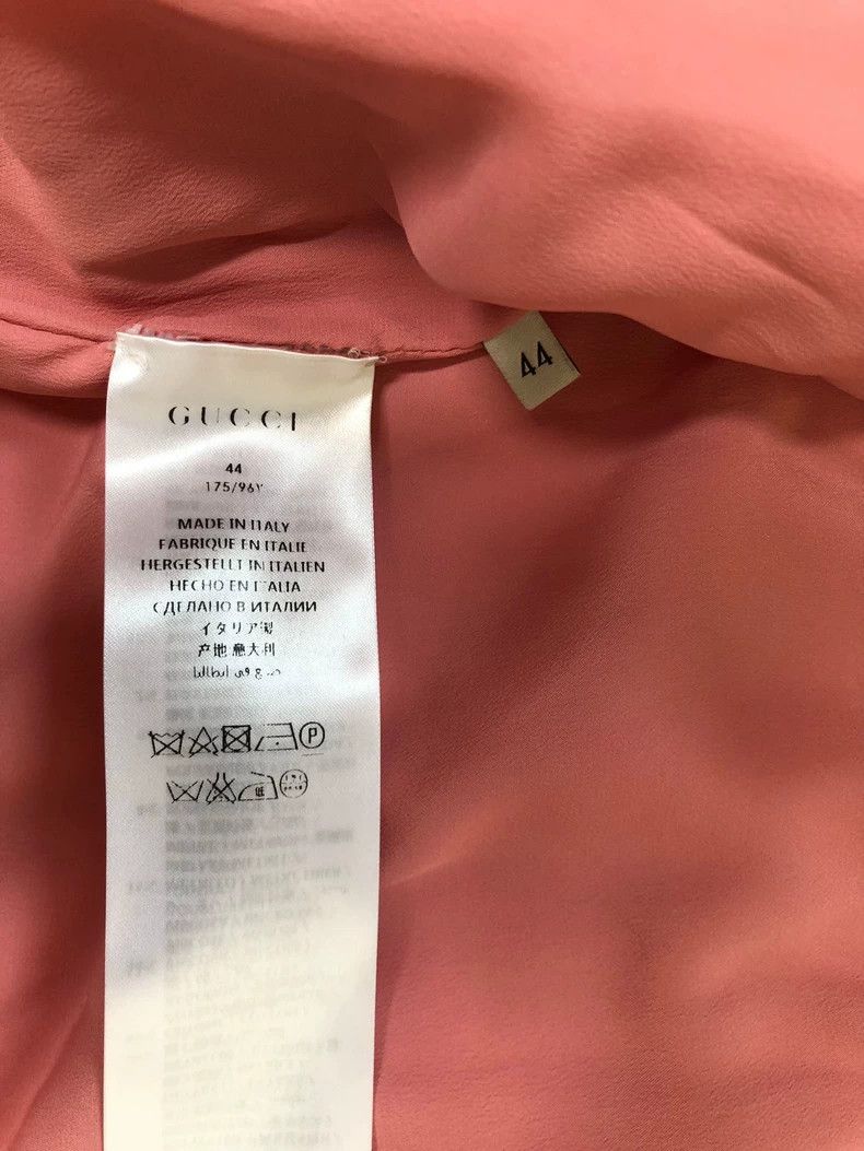 Gucci Gucci Stand-up collar heavy industry printed butterfly bee Size US S / EU 44-46 / 1 - 6 Thumbnail