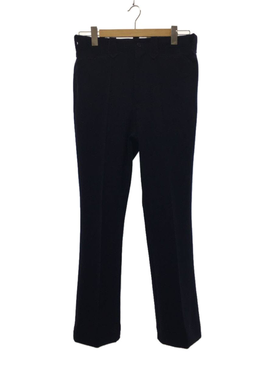 image of Needles Casual Pants Boot Cut Polyester Plain Zip Up Purple, Men's (Size 33)