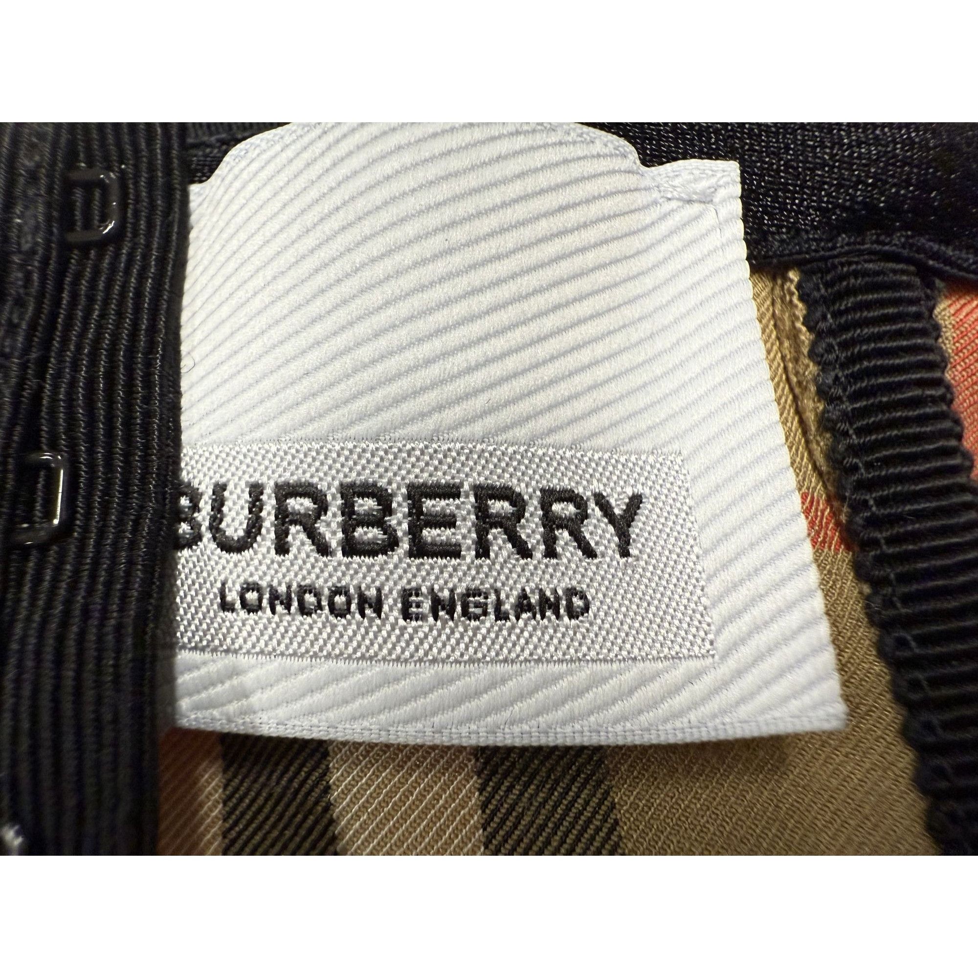 Burberry Burberry Womens Checkered Bustier Dress With Zipper Back & A Size M / US 6-8 / IT 42-44 - 3 Thumbnail