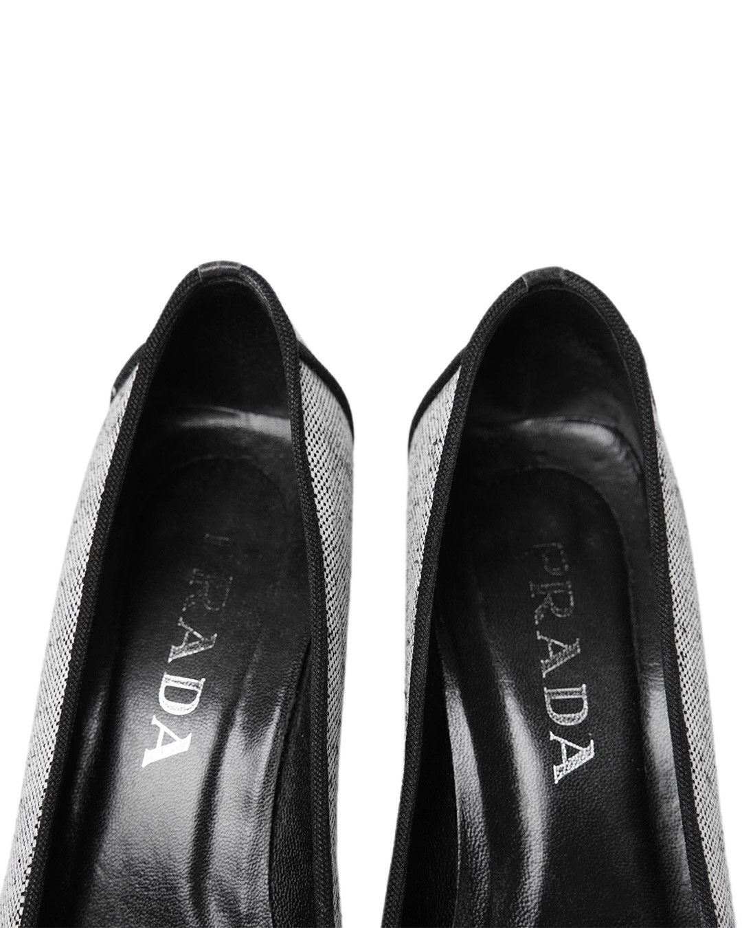 Prada Prada S/S1999 Canvas Heels Size US 7 / IT 37 - 7 Thumbnail