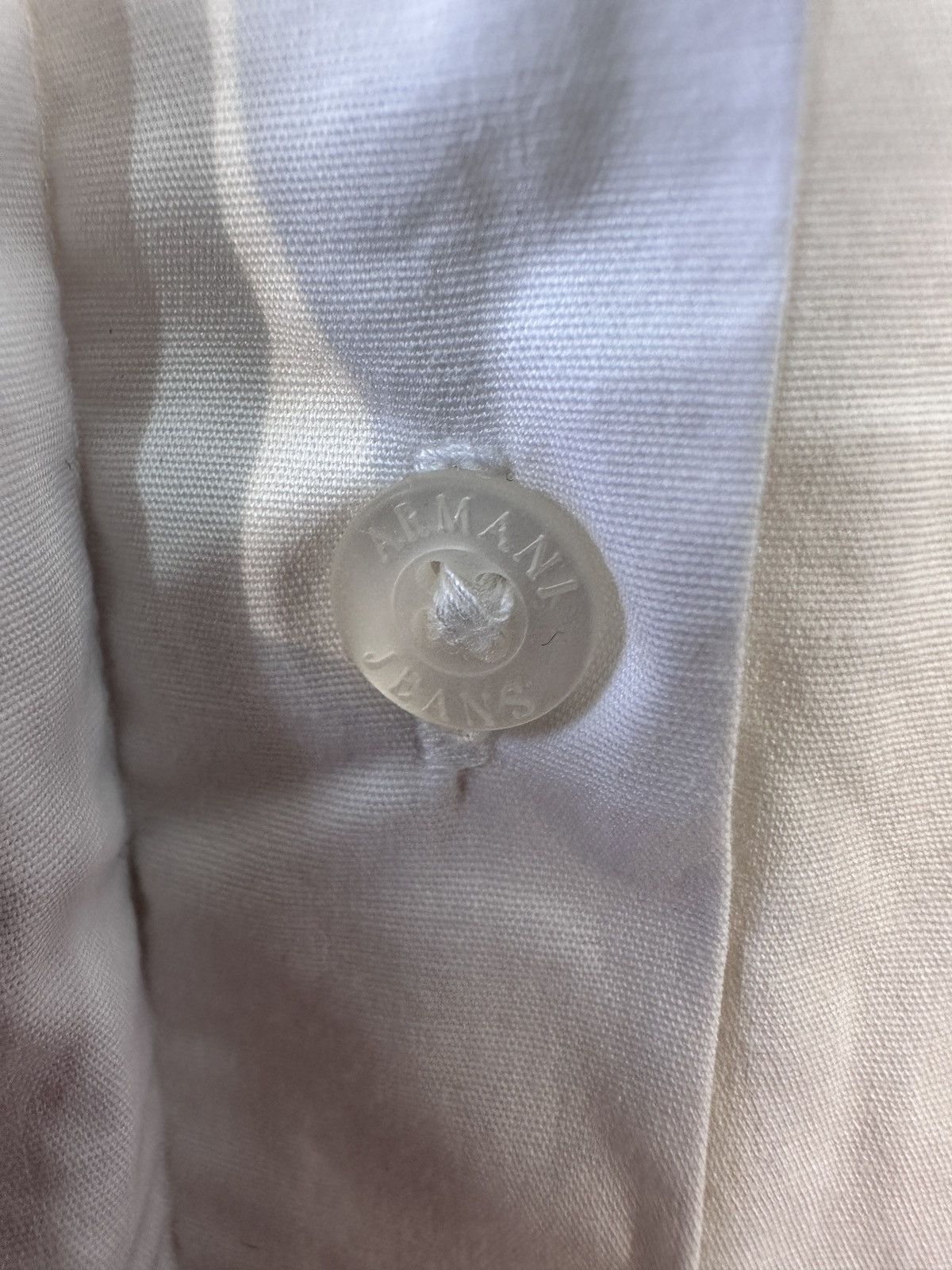 Armani Armani Jeans Cotton Stretch Shirt Blouse Logo Size US 6 Size M / US 6-8 / IT 42-44 - 6 Thumbnail
